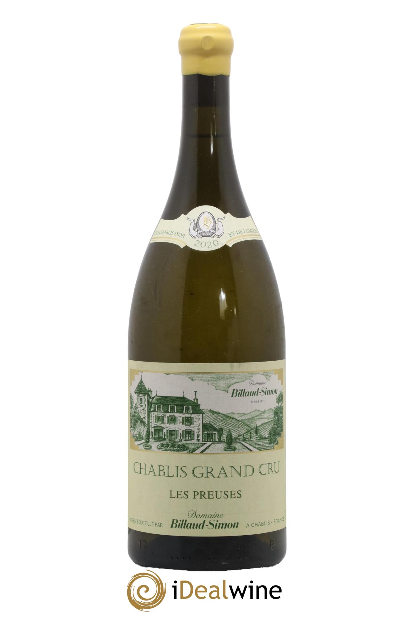Chablis Grand Cru Les Preuses Billaud-Simon (Domaine) 2020 - Lot de 1 magnum - 0