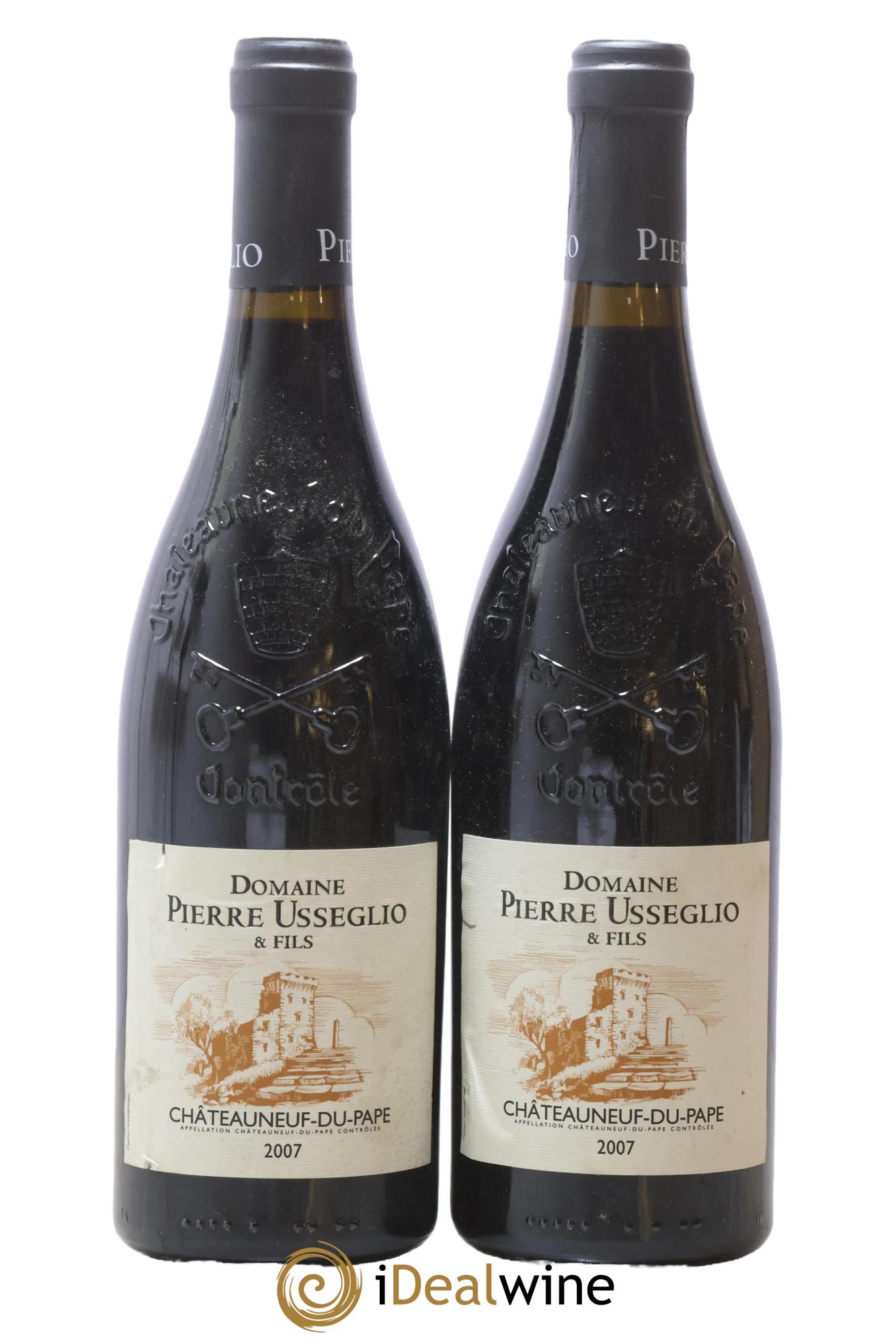Châteauneuf-du-Pape Tradition Pierre Usseglio & Fils 2007 - Lot de 2 bouteilles - 0