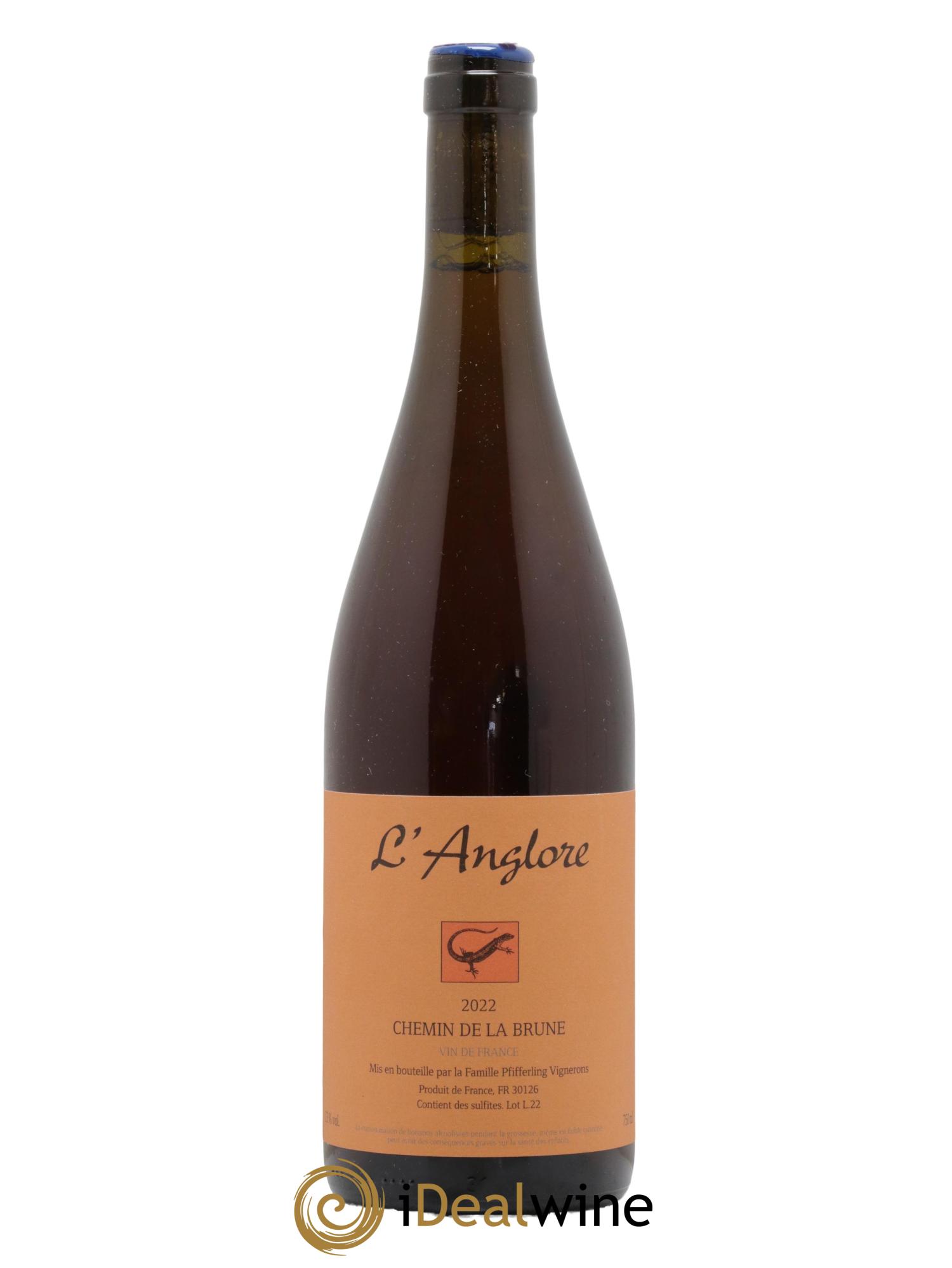 Vin de France Chemin de la brune L'Anglore 2022 - Posten von 1 Flasche - 0