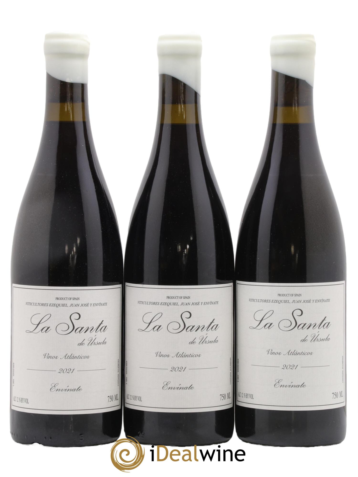 Espagne Tenerife La Santa Du Ursula Envinate 2021 - Lot de 3 bouteilles - 0