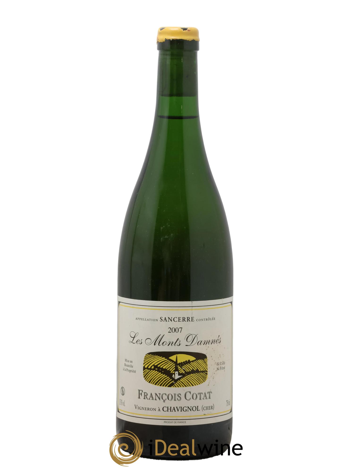 Sancerre Les Monts Damnés François Cotat 2007 - Posten von 1 Flasche - 0