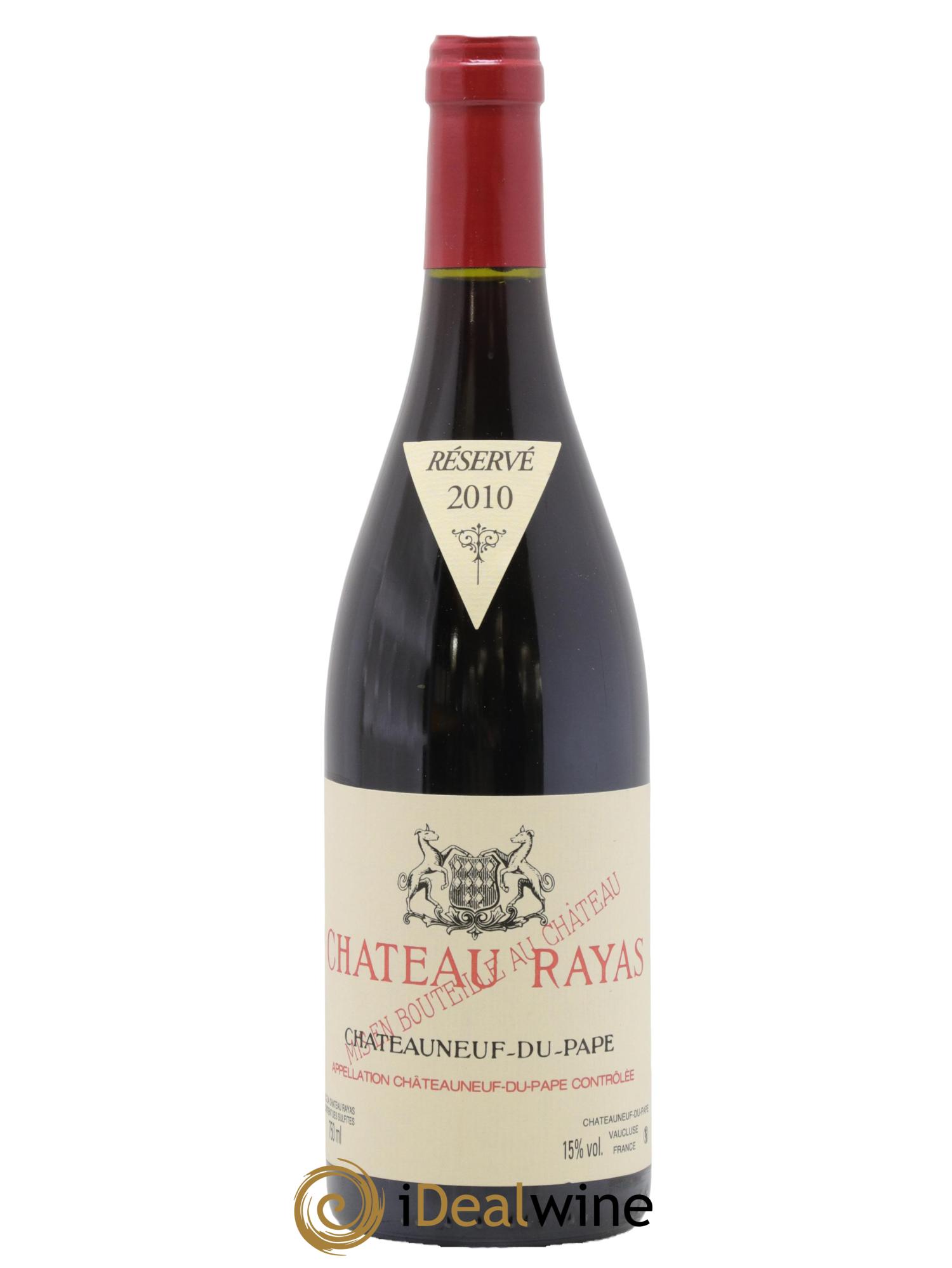 Châteauneuf-du-Pape Château Rayas Emmanuel Reynaud 2010 - Lot de 1 bouteille - 0
