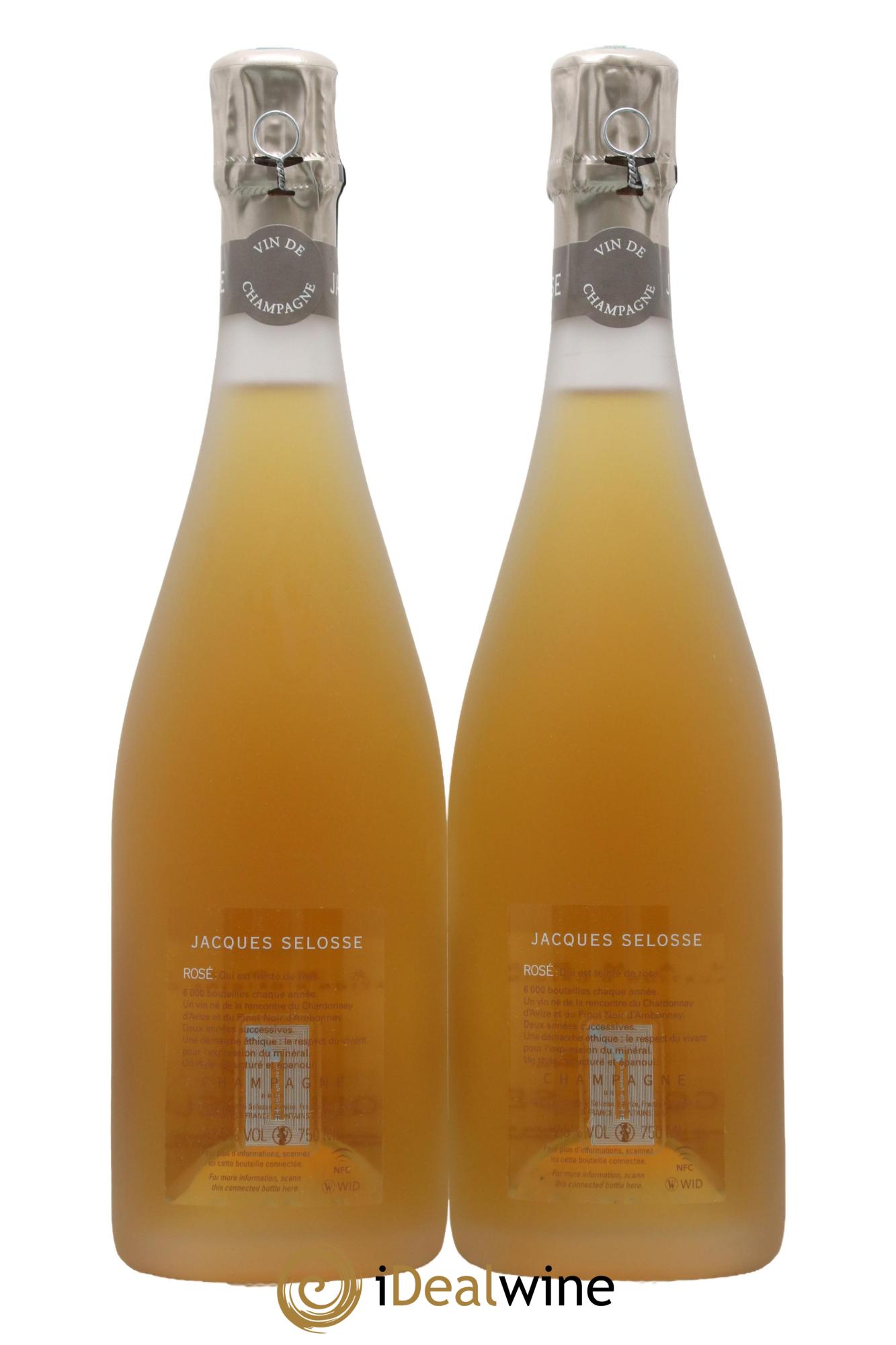 Rosé Brut Jacques Selosse  - Posten von 2 Flaschen - 1