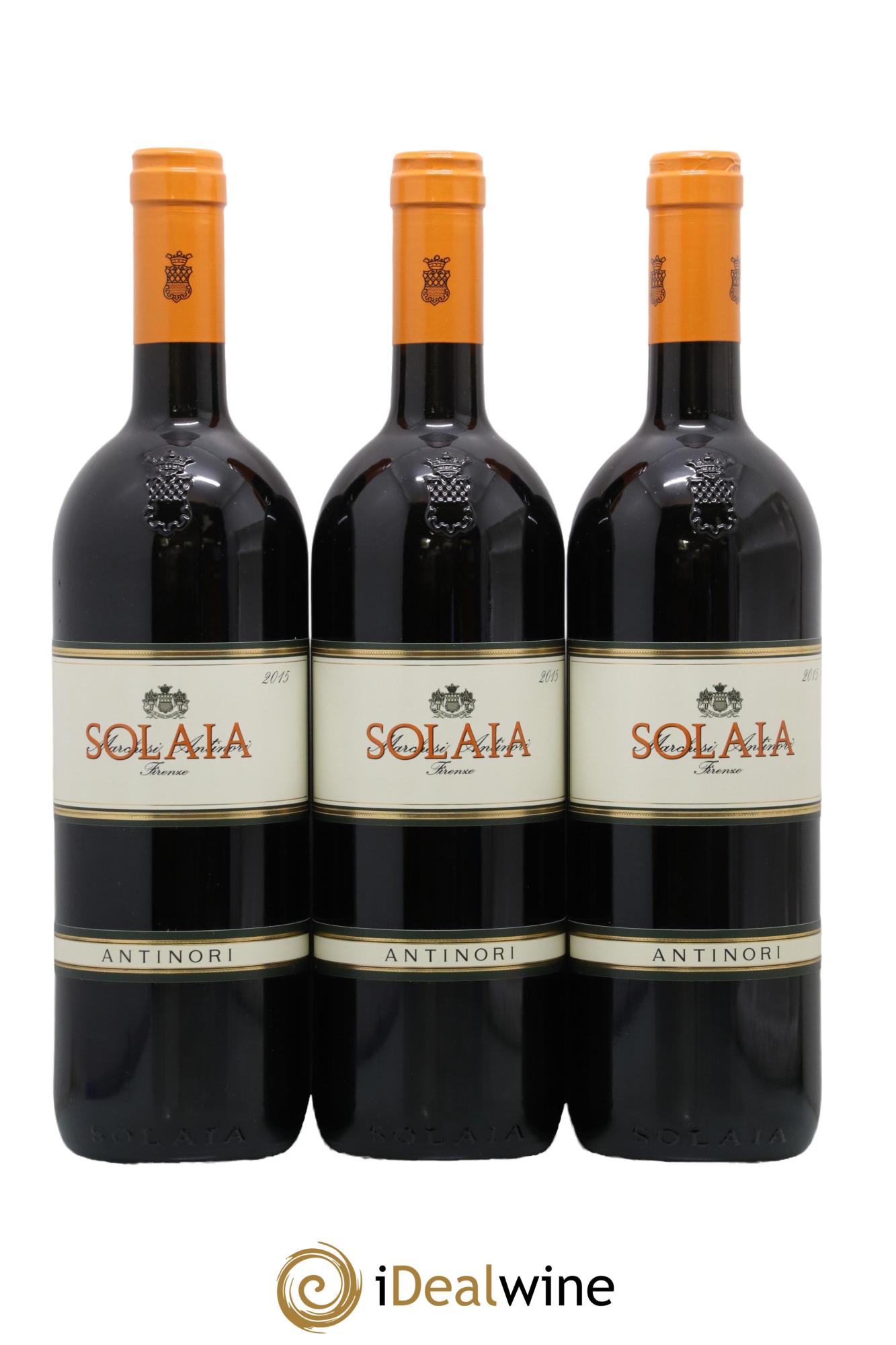 Toscana IGT Solaia Tenuta Tignanello - Marchesi Antinori 2015 - Lot of 6 bottles - 3