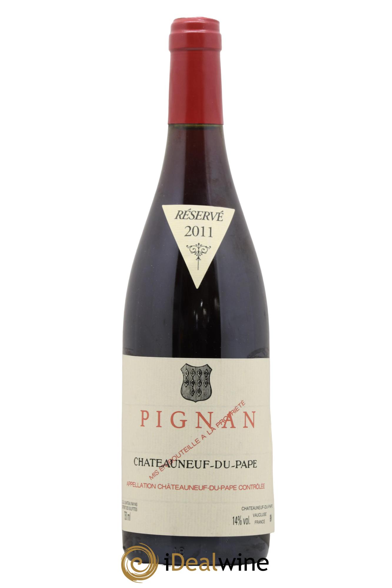 Châteauneuf-du-Pape Pignan Emmanuel Reynaud 2011 - Lot de 1 bouteille - 0