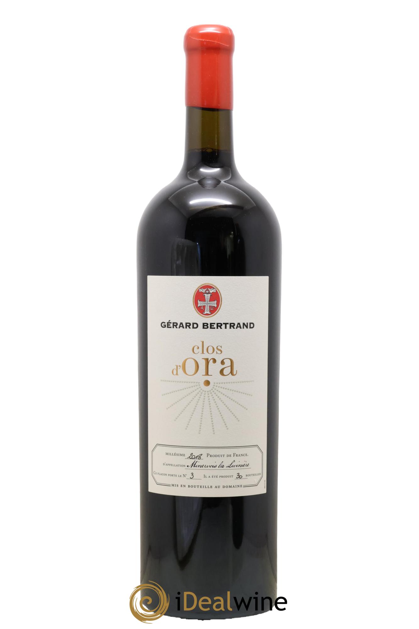Minervois La Livinière Clos d'Ora Gérard Bertrand 2018 - Posten von 1 Doppel-Magnum - 0