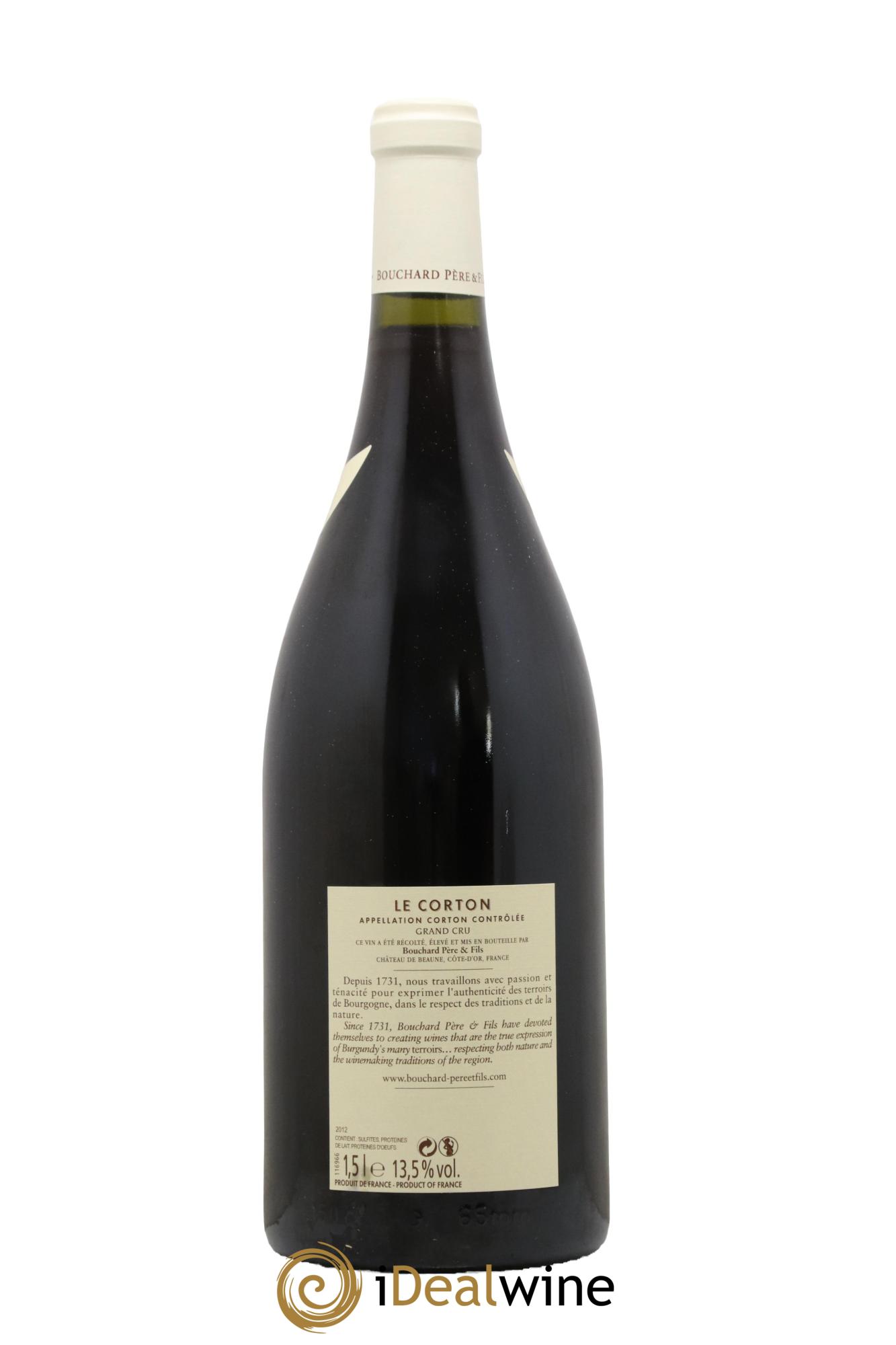 Corton Grand Cru Le Corton Bouchard Père & Fils 2012 - Lot de 1 magnum - 1