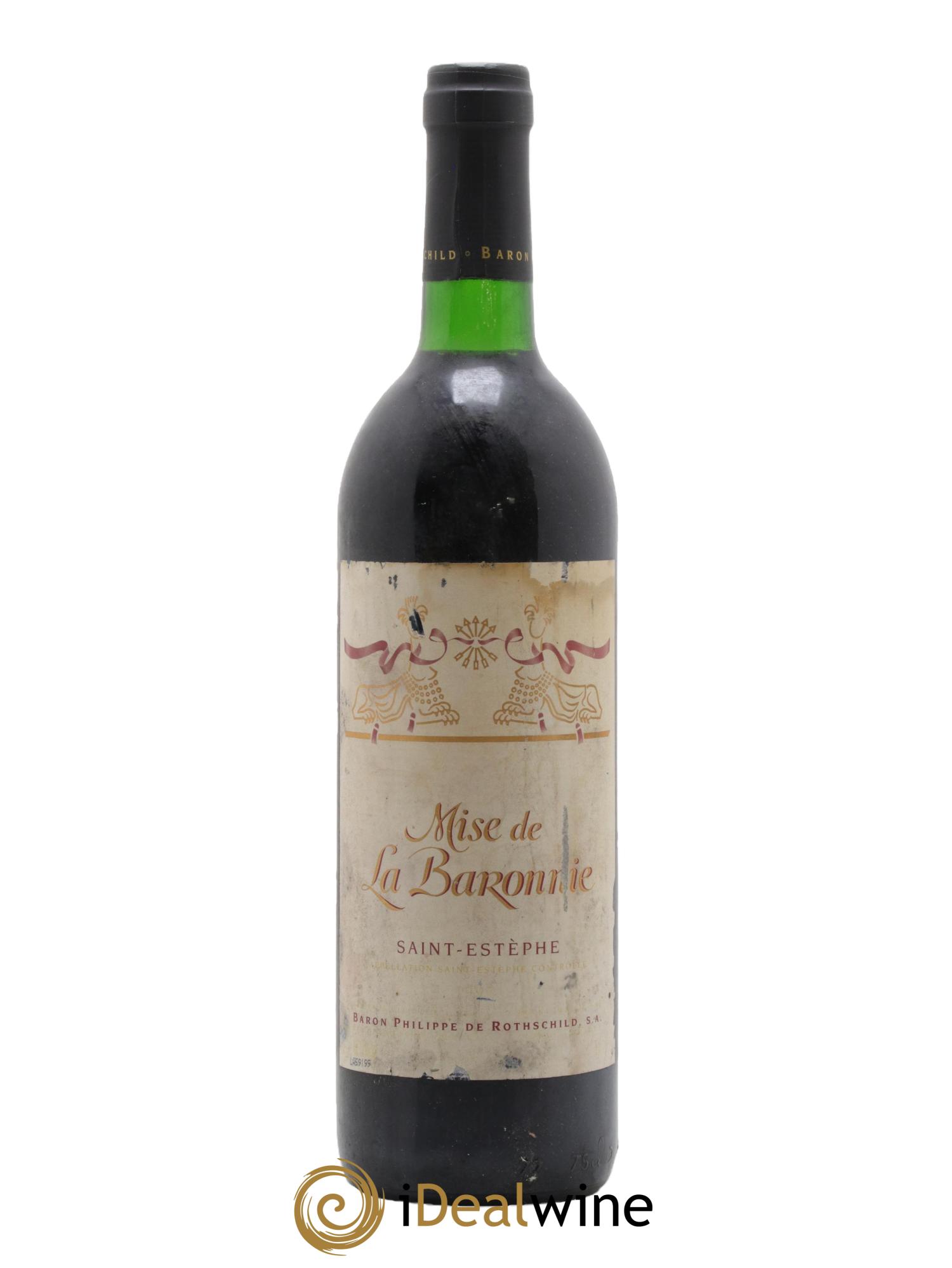 Saint-Estèphe Mise de la Baronnie 1997 - Lot de 1 bouteille - 0