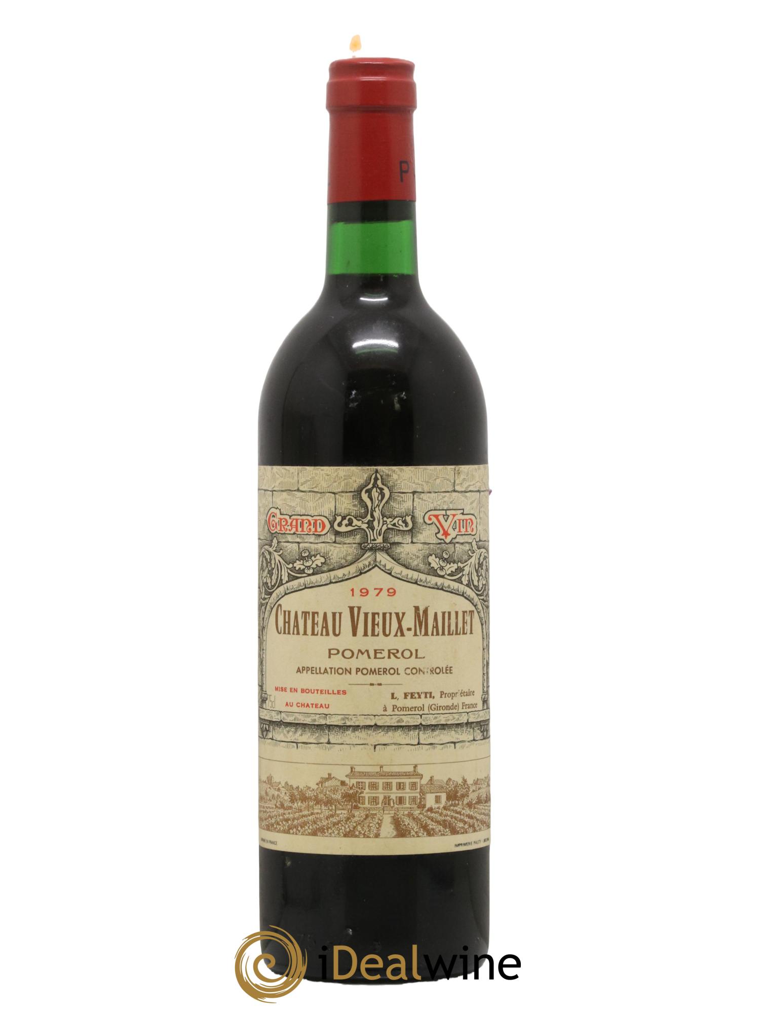 Château Vieux Maillet 1979 - Lot de 1 bouteille - 0