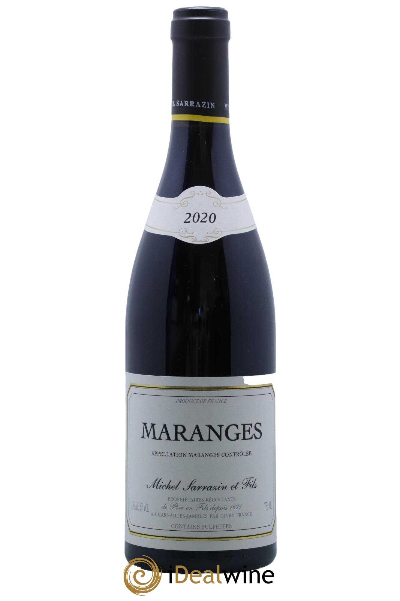Maranges Michel Sarrazin et Fils 2020 - Lot de 1 bouteille - 0