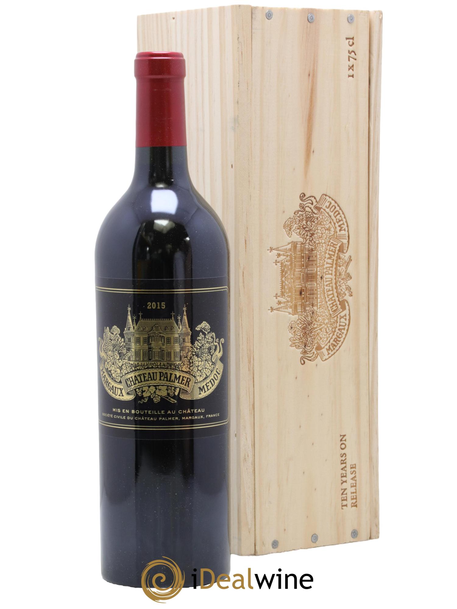 Château Palmer 3ème Grand Cru Classé 2015 - Posten von 1 Flasche - 0