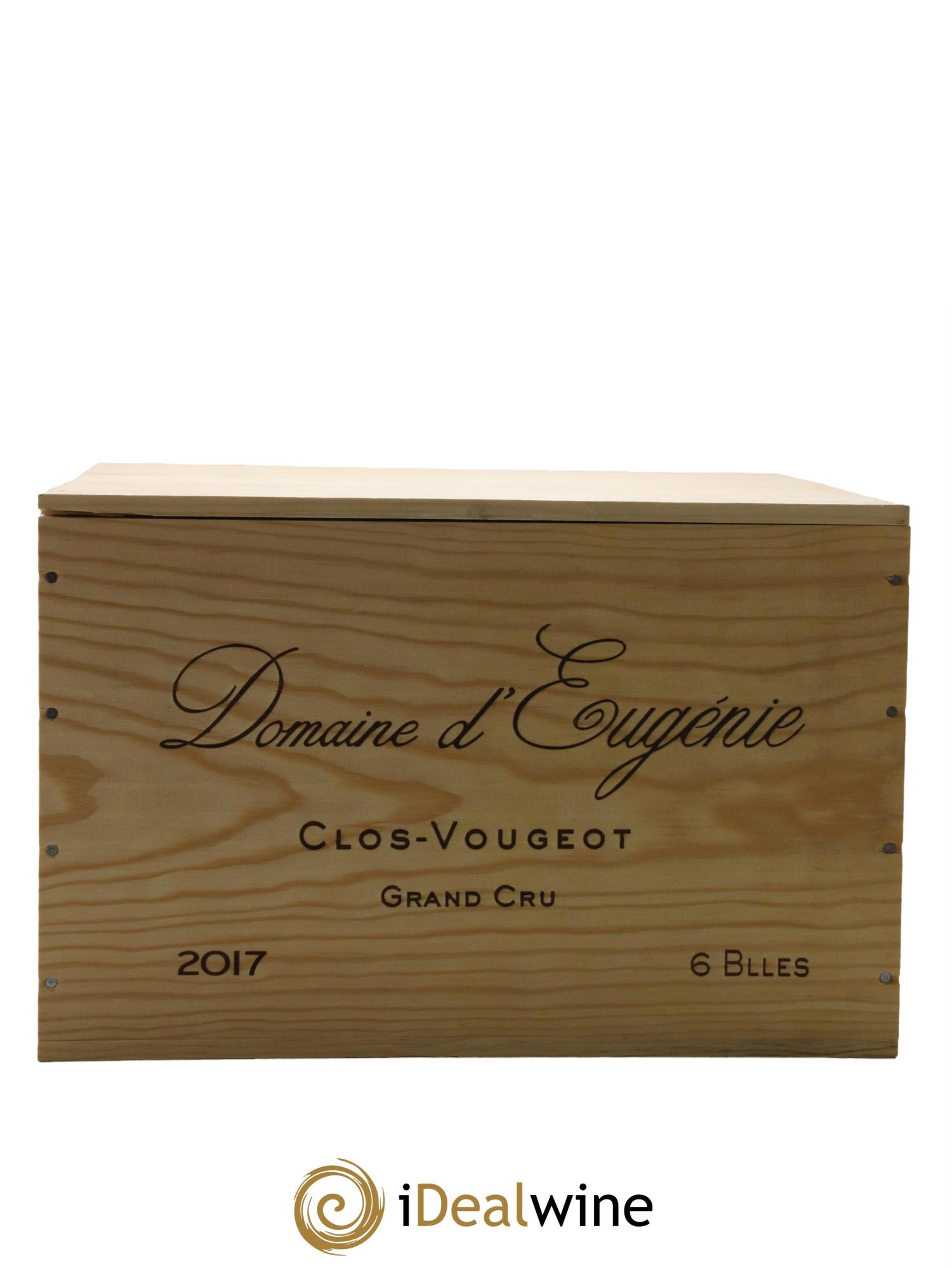 Clos de Vougeot Grand Cru Domaine René Engel - Domaine Eugénie 2017 - Lot de 6 bouteilles - 4