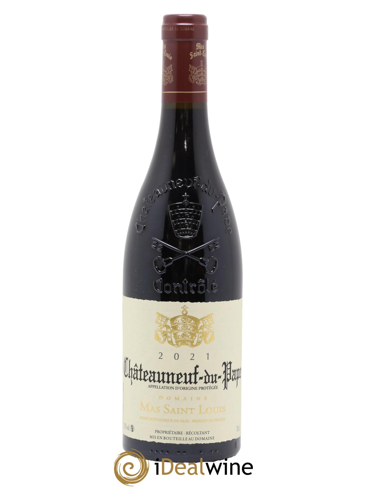 Châteauneuf-du-Pape Tradition Mas Saint-Louis 2021 - Lot of 1 bottle - 0