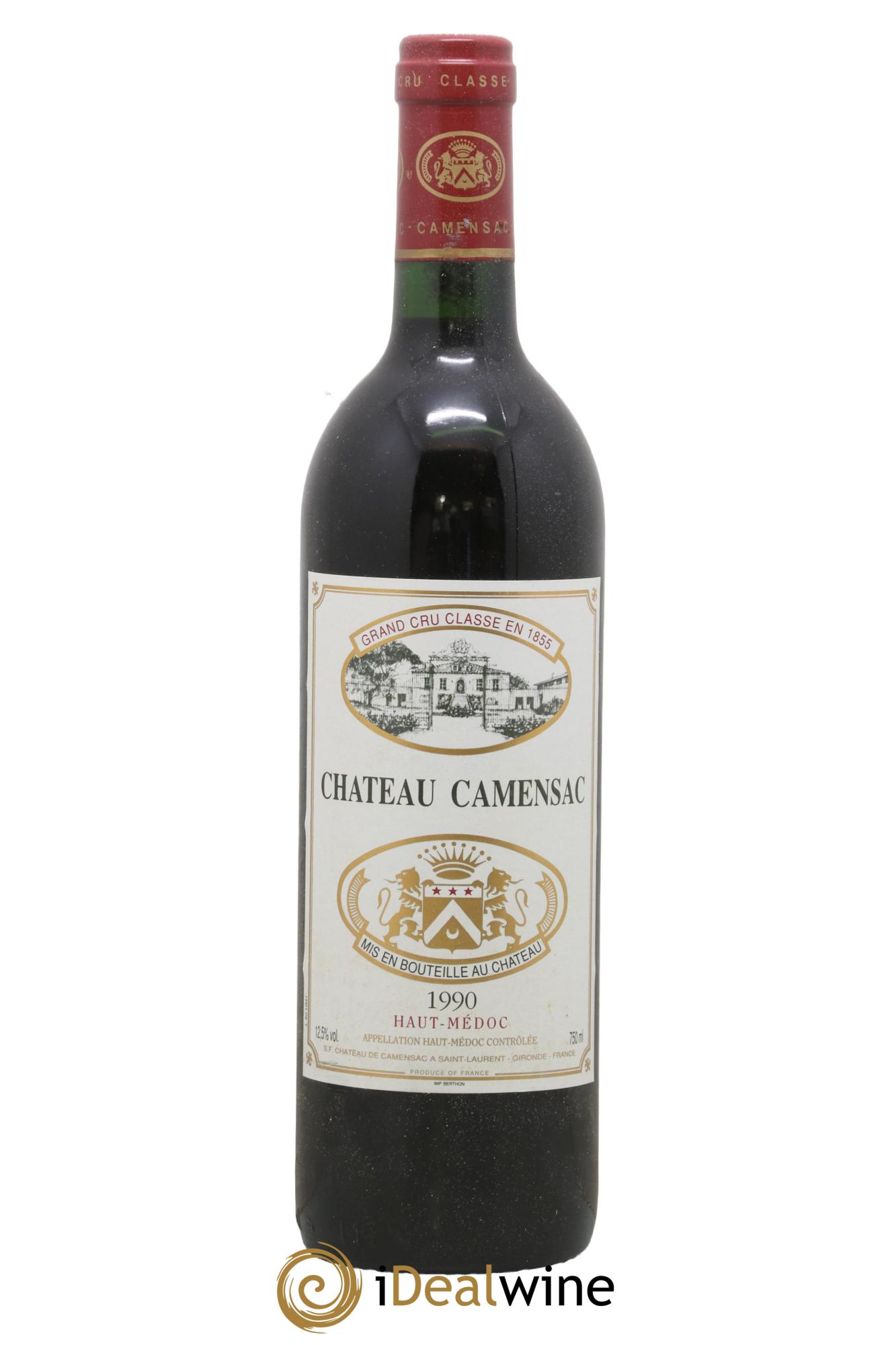 Château Camensac 5ème Grand Cru Classé 1990 - Lot of 1 bottle - 0