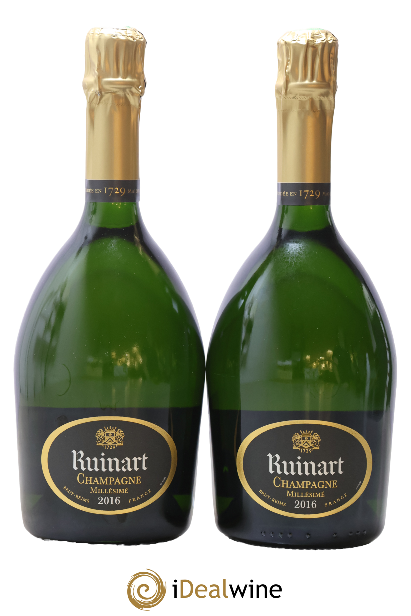 Brut Millésimé Ruinart 2016 - Lotto di 2 bottiglie - 0