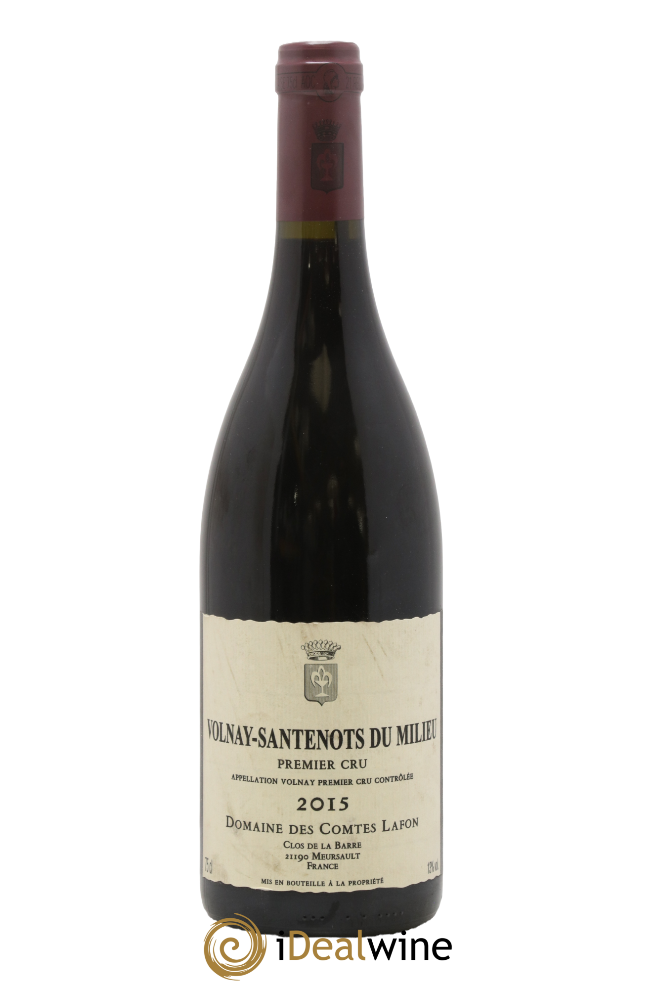 Volnay 1er Cru Santenots du Milieu Comtes Lafon (Domaine des) 2015 - Lot de 1 bouteille - 0