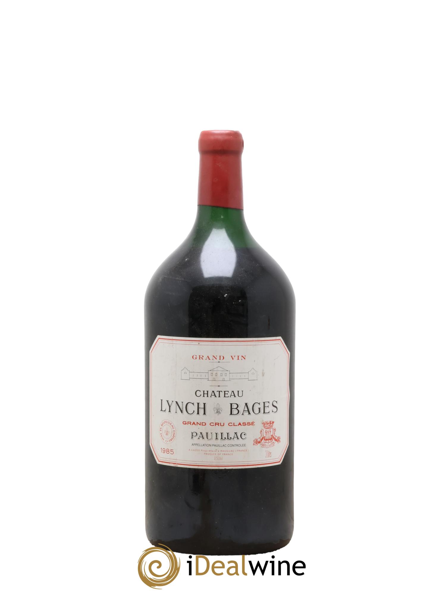 Château Lynch Bages 5ème Grand Cru Classé 1985 - Lot de 1 double magnum - 0