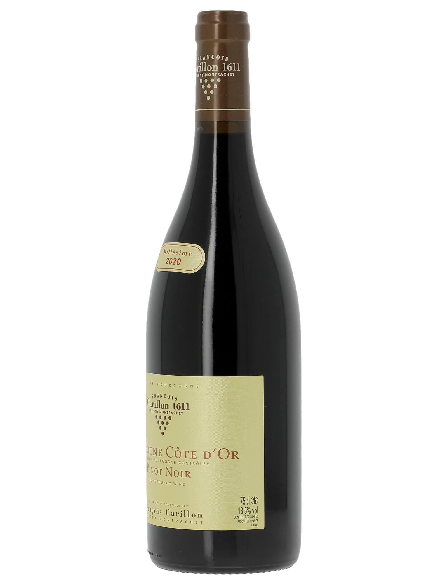 Bourgogne Pinot Noir François Carillon 2020 - Lote de 1 botella - 1