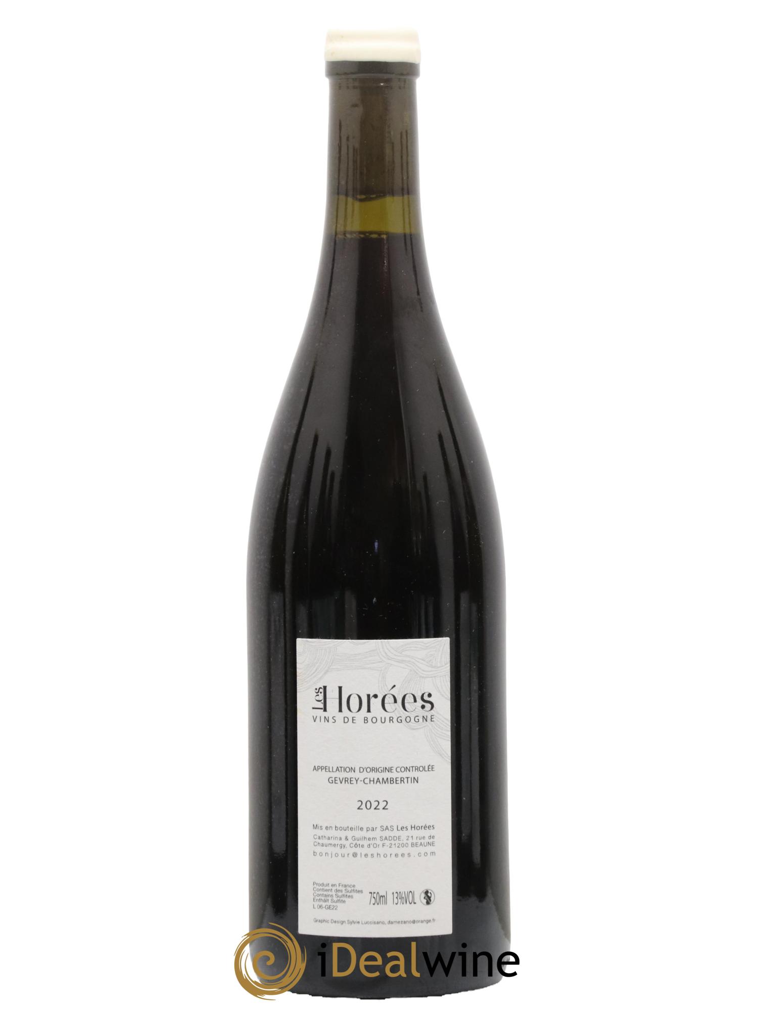 Gevrey-Chambertin En Reniard Les Horées 2022 - Posten von 1 Flasche - 1