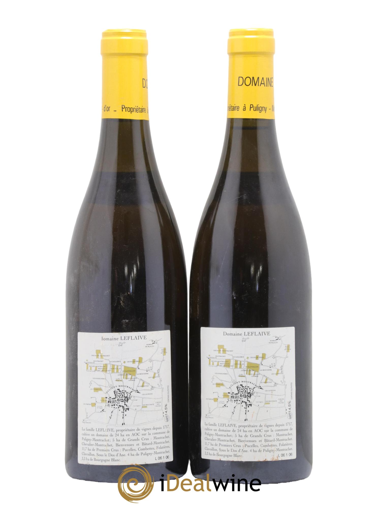 Puligny-Montrachet 1er Cru Les Pucelles Leflaive (Domaine) 2006 - Lotto di 2 bottiglie - 1