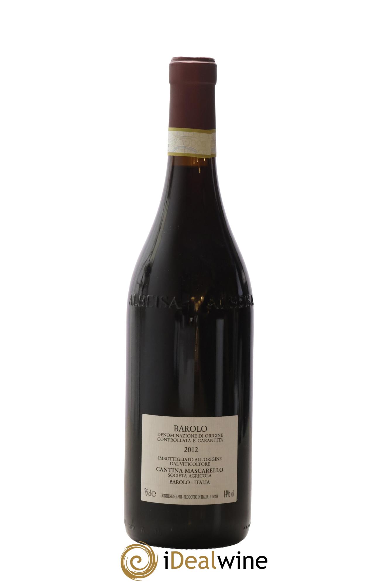 Barolo DOCG Bartolo Mascarello 2012 - Lot of 1 bottle - 1