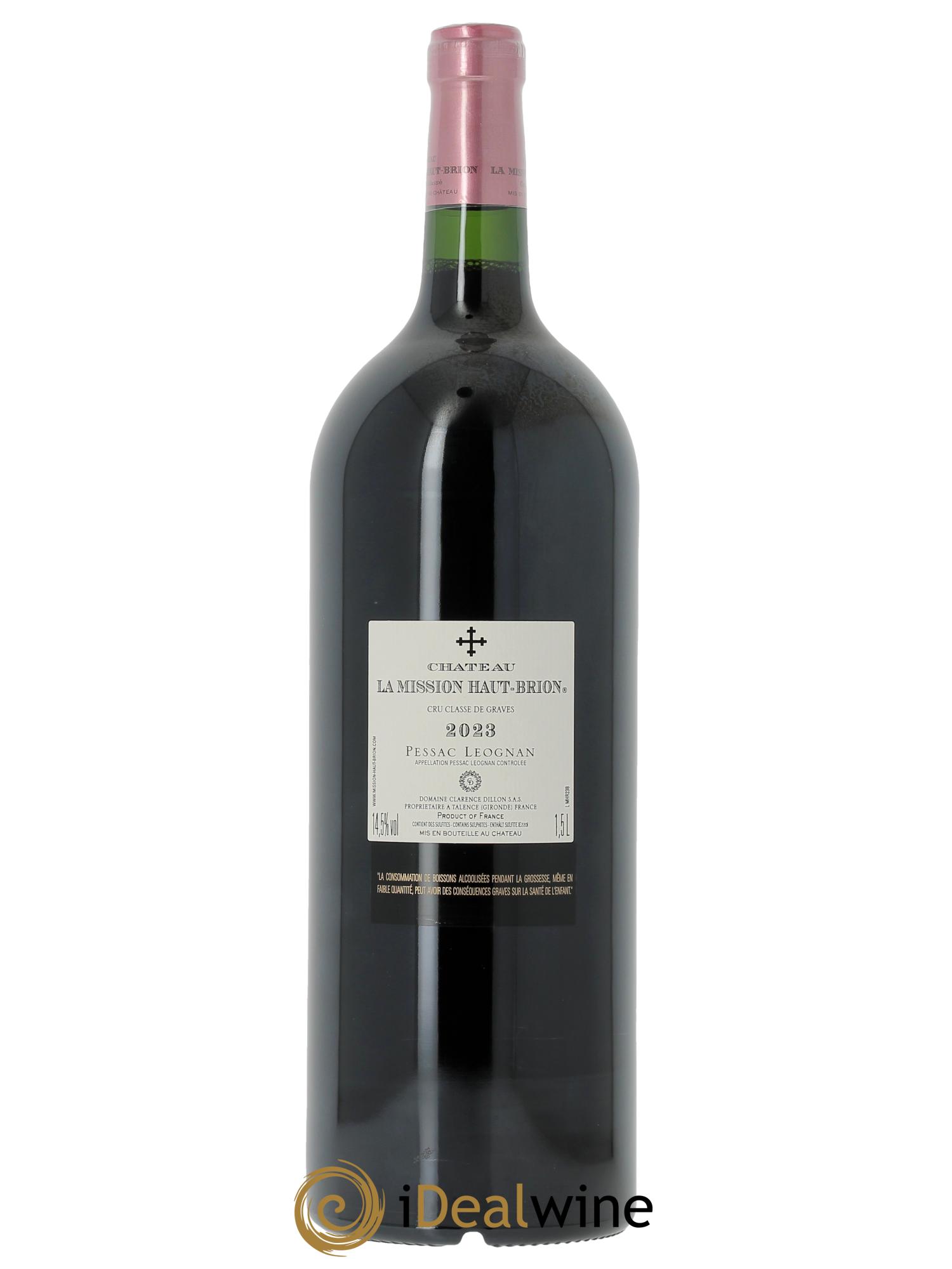 Château la Mission Haut-Brion Cru Classé de Graves (CBO à partir de 3 mgs) 2023 - Lot de 1 magnum - 1