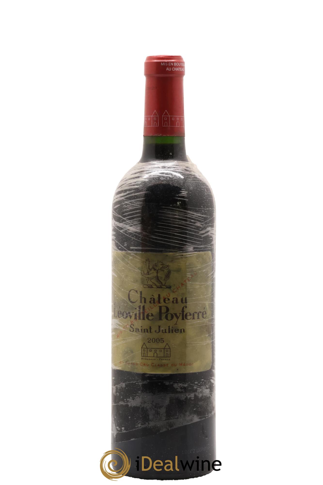 Château Léoville Poyferré 2ème Grand Cru Classé 2005 - Posten von 1 Flasche - 0