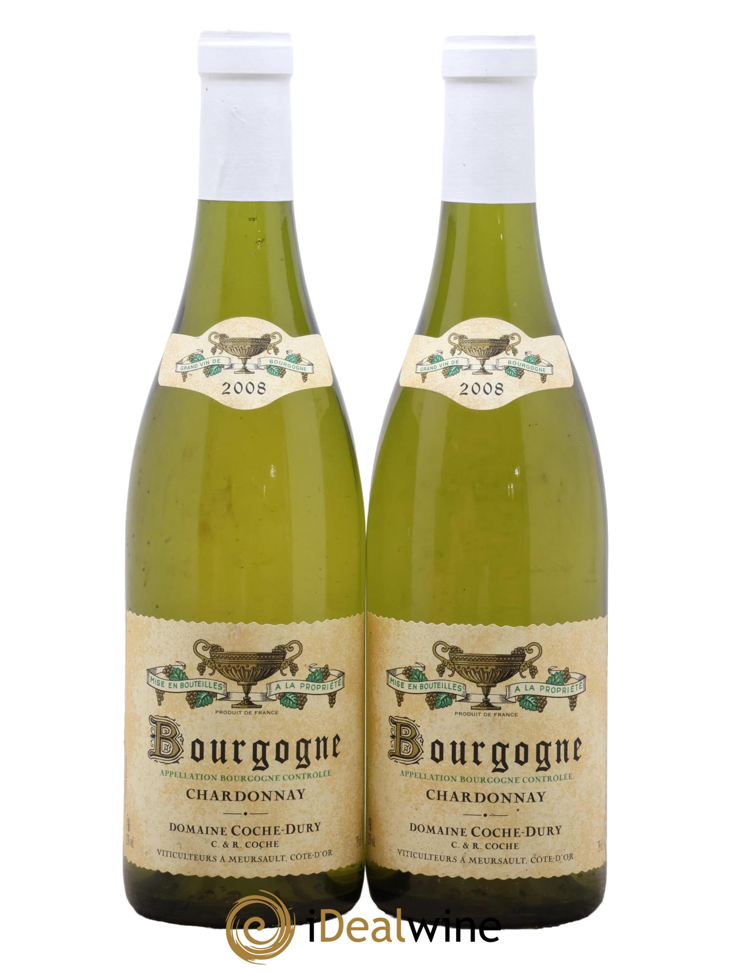 Bourgogne Coche Dury (Domaine) 2008 - Lot of 2 bottles - 0