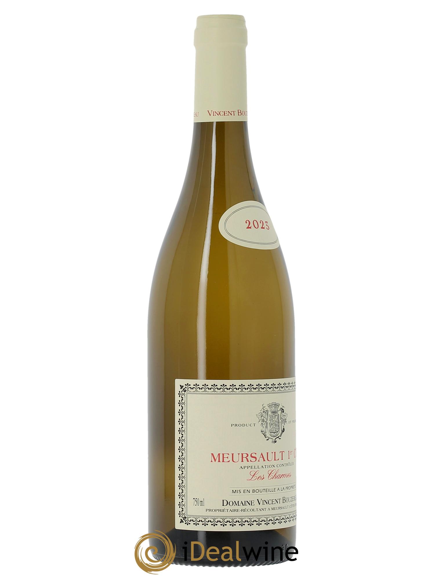 Meursault 1er Cru Les Charmes Vincent Bouzereau (Domaine)  2023 - Lotto di 1 bottiglia - 2