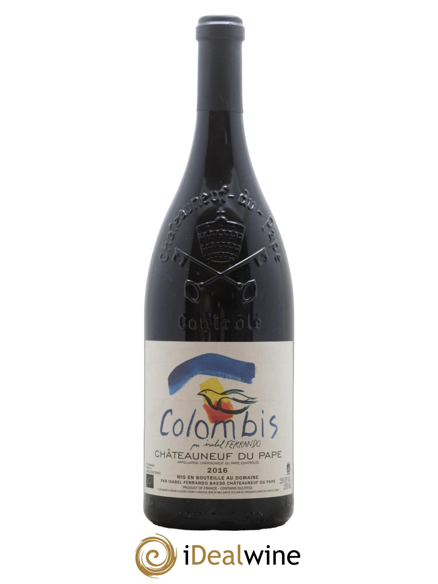 Châteauneuf-du-Pape Colombis Domaine Saint-Préfert 2016 - Lot de 1 magnum - 0