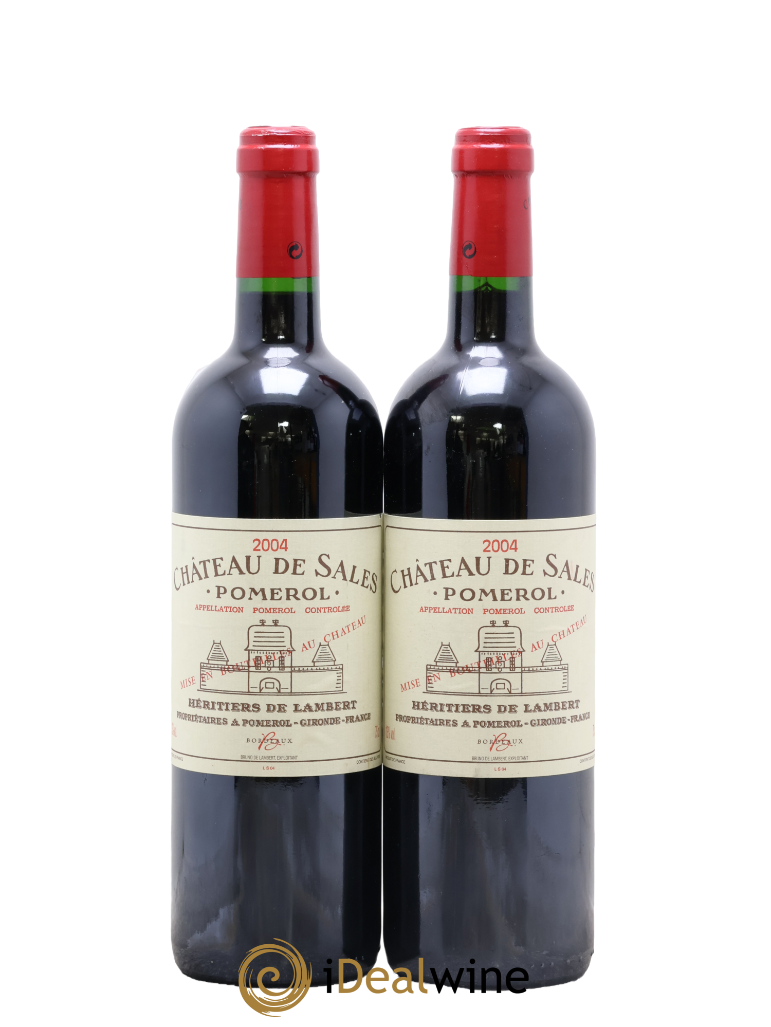 Château de Sales 2004 - Lot de 2 bouteilles - 0