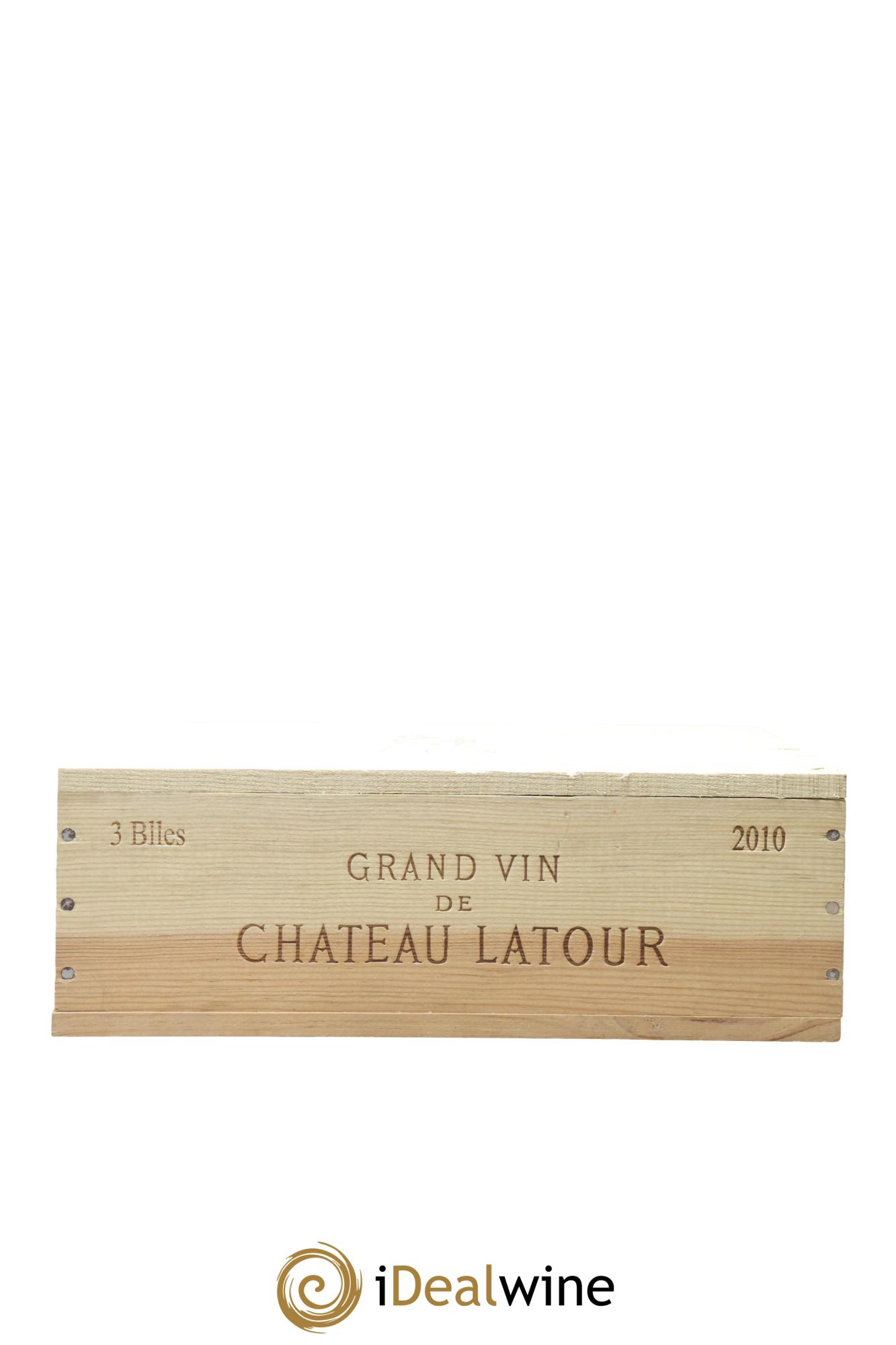 Château Latour 1er Grand Cru Classé 2010 - Lot of 3 bottles - 3