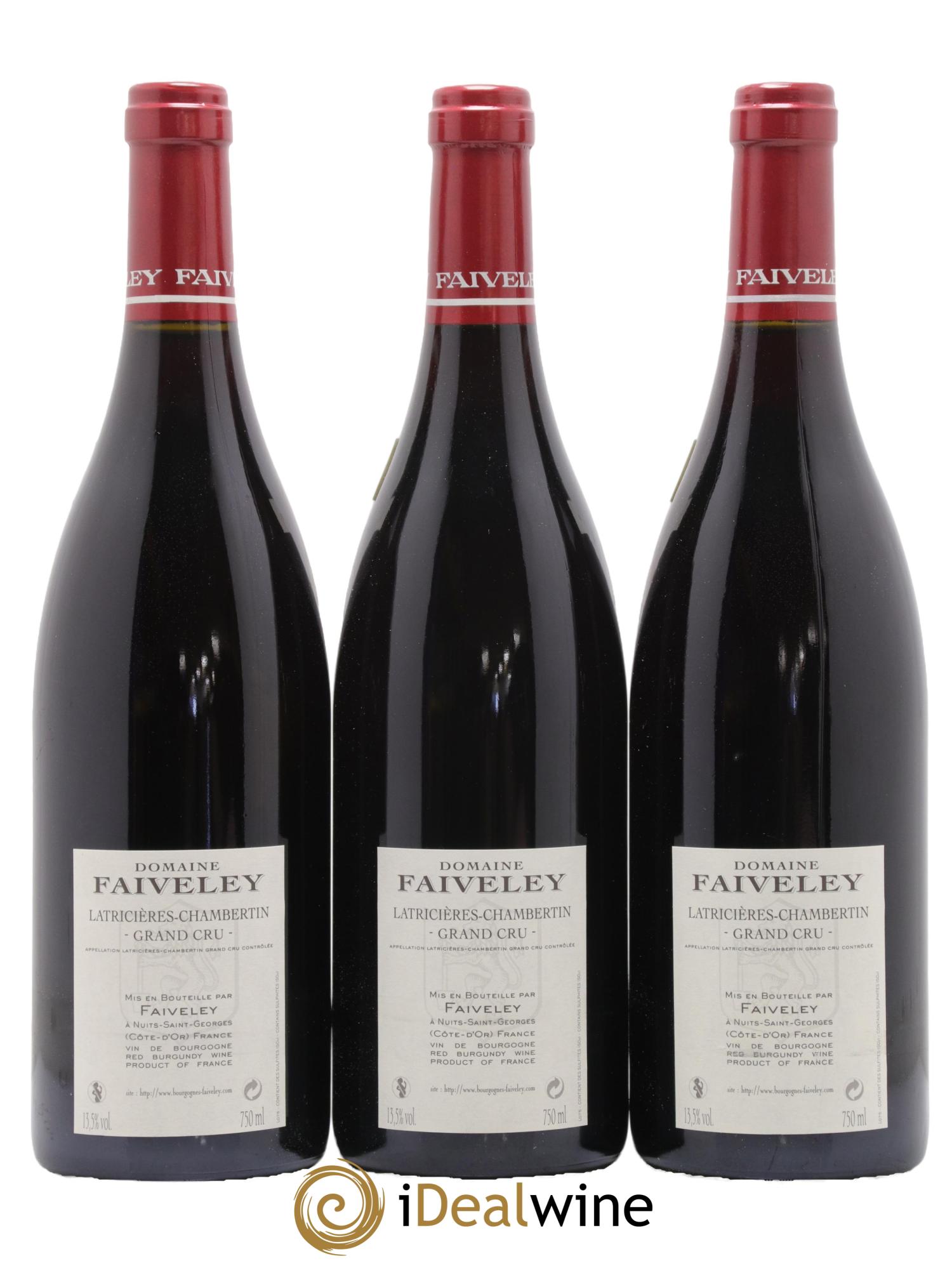 Latricières-Chambertin Grand Cru Faiveley 2010 - Lot de 6 bouteilles - 2
