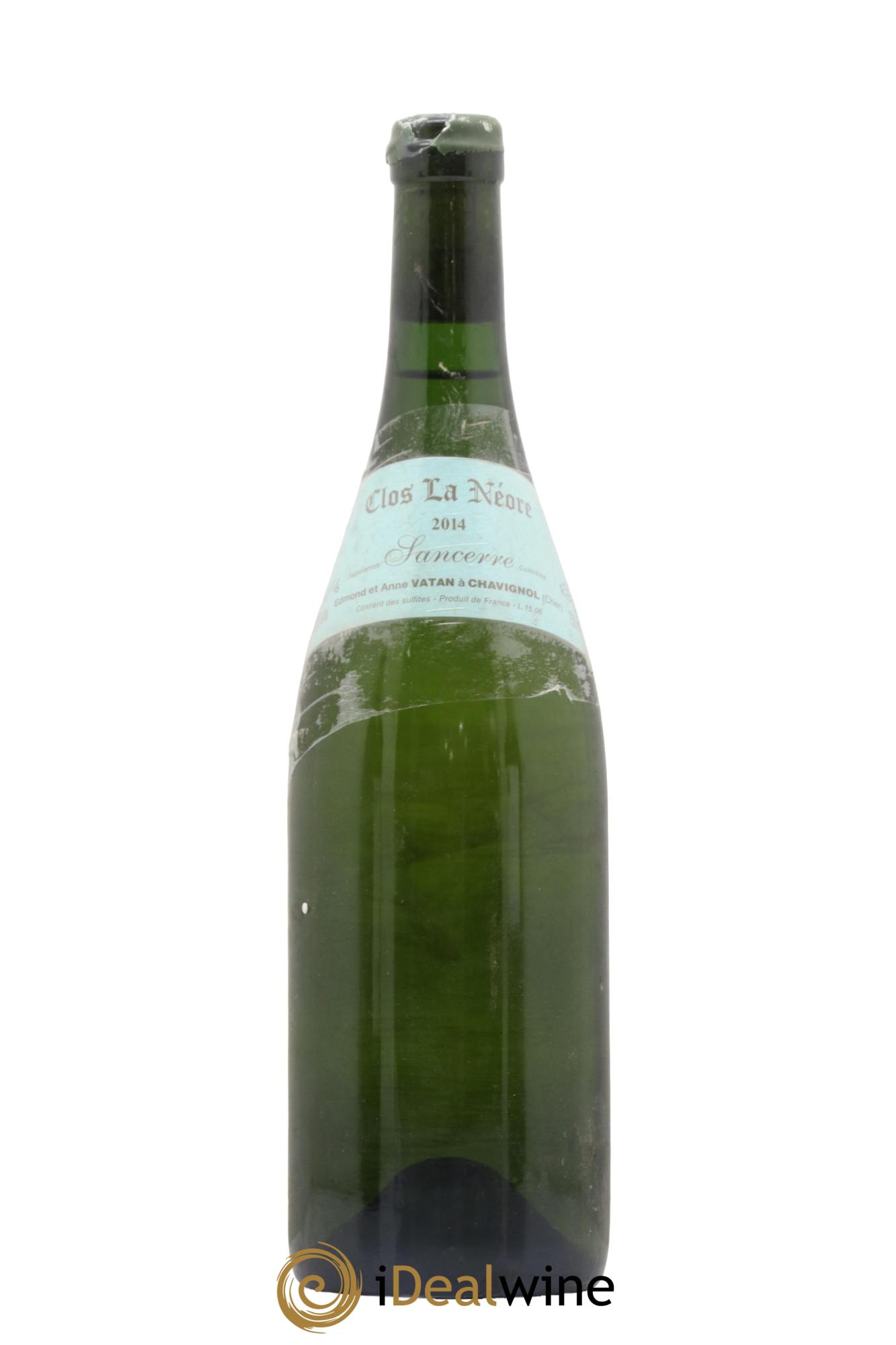 Sancerre Clos la Neore Edmond Vatan 2014 - Lot de 1 bouteille - 0