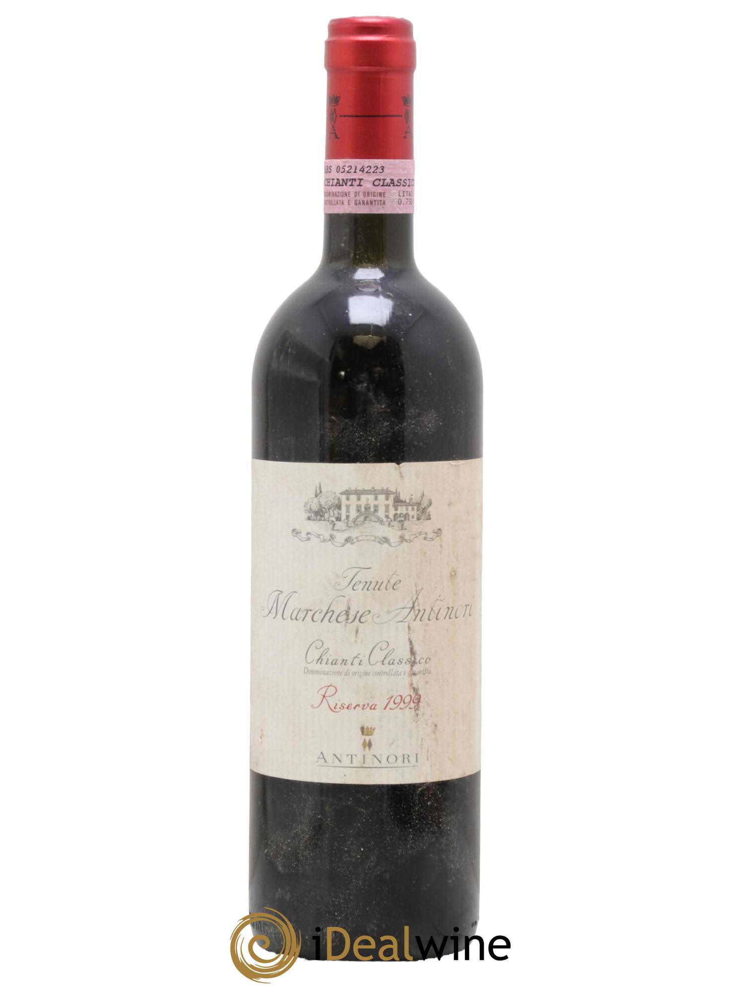Chianti Classico DOCG Marchese Antinori Riserva Tenuta 1999 - Posten von 1 Flasche - 0
