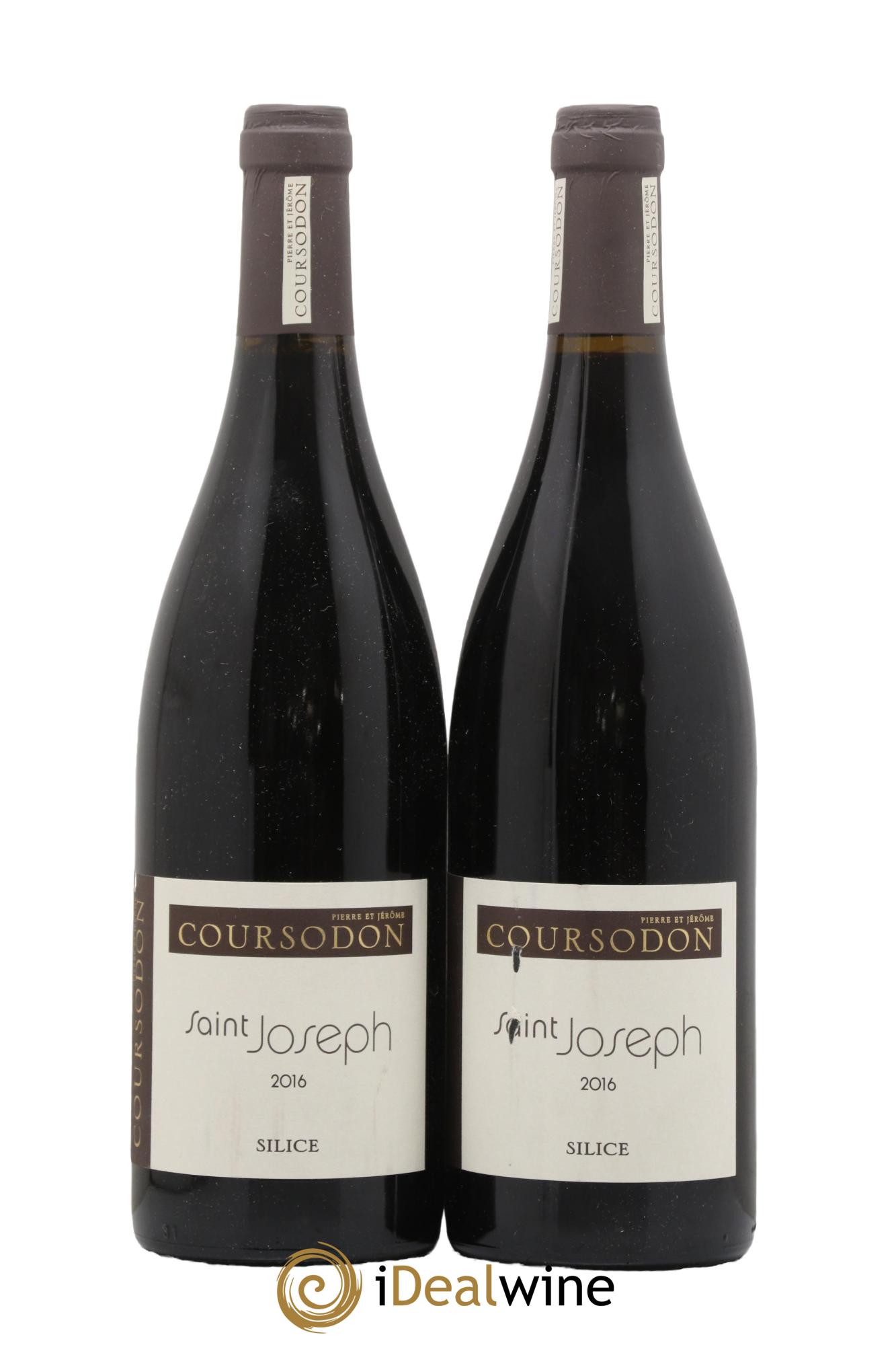 Saint-Joseph Silice Pierre et Jérôme Coursodon 2016 - Lot de 2 bouteilles - 0