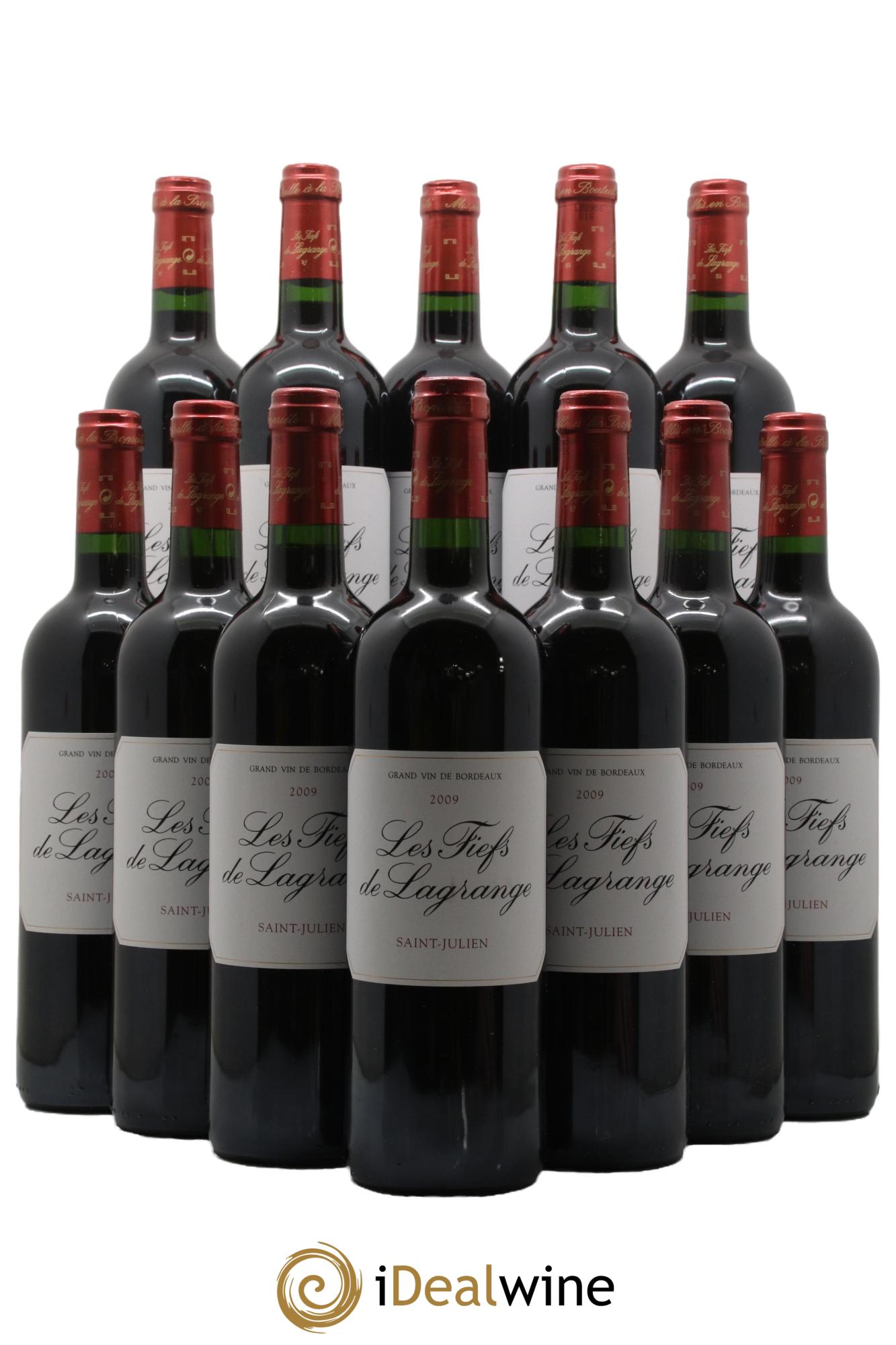 Les Fiefs de Lagrange Second Vin 2009 - Lotto di 12 bottiglie - 0