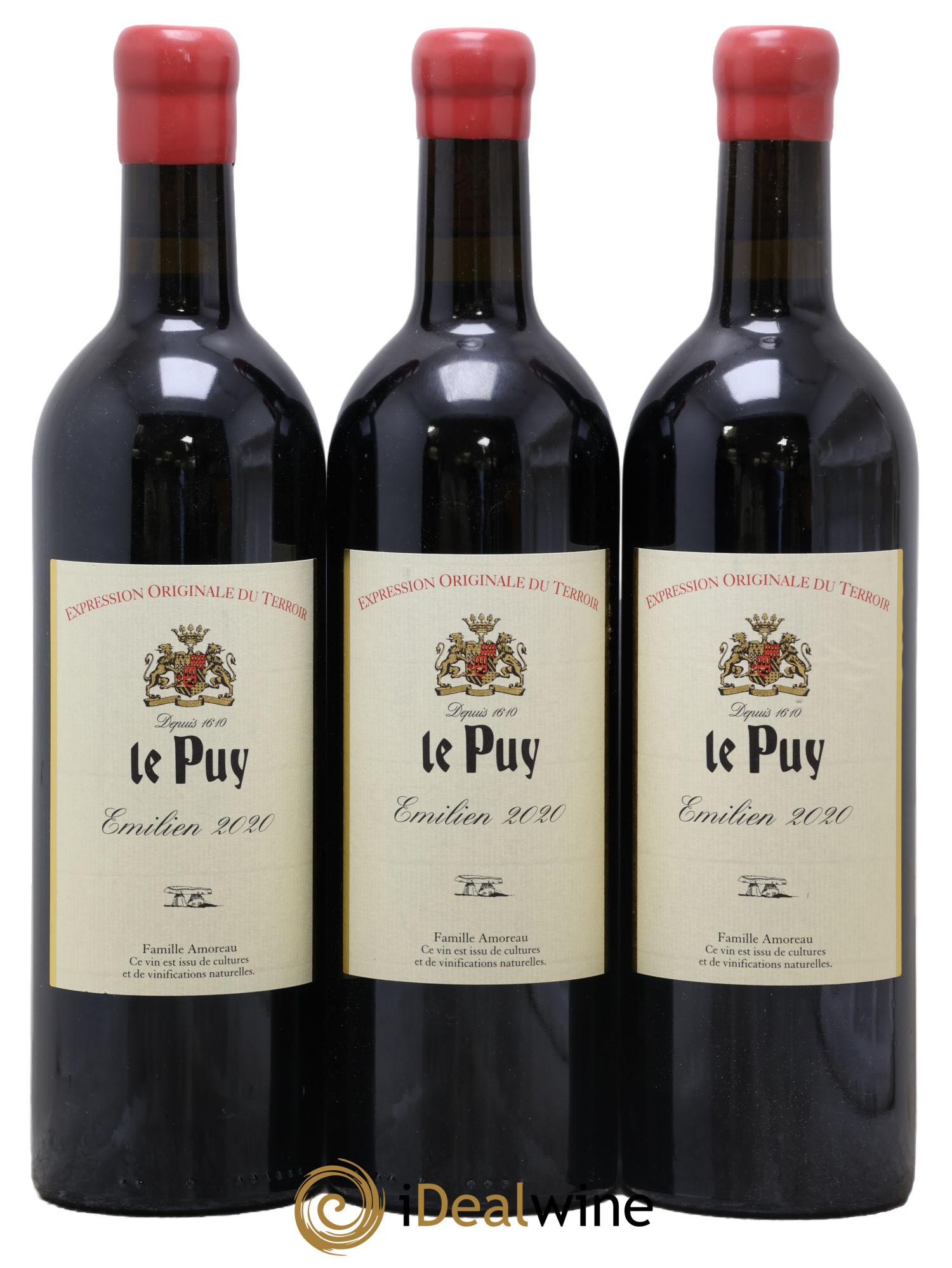 Le Puy - Cuvée Emilien 2020 - Lot de 3 bouteilles - 0