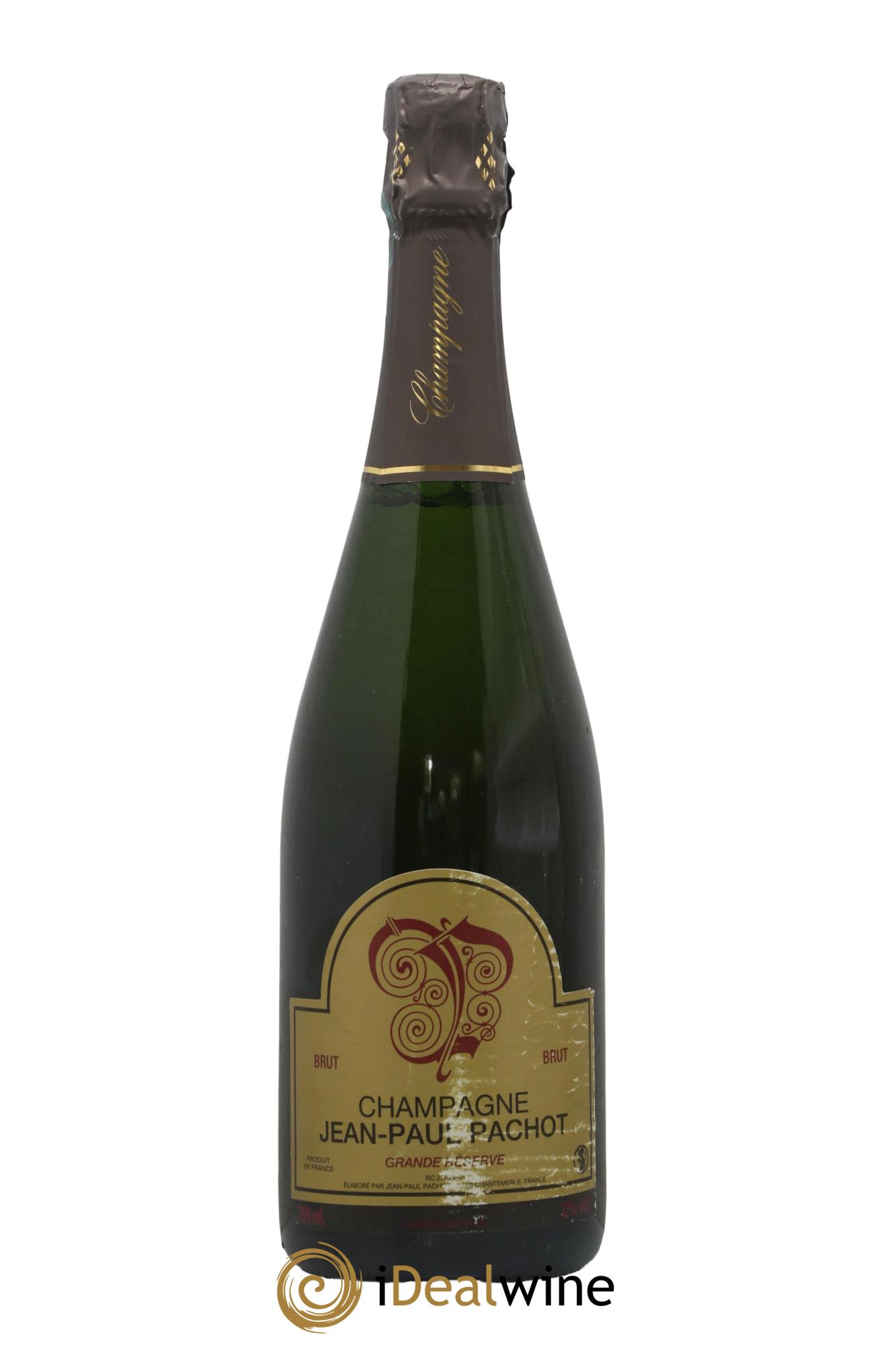 Champagne Brut Grande Réserve Jean-Paul Pachot - Lot de 1 bouteille - 0
