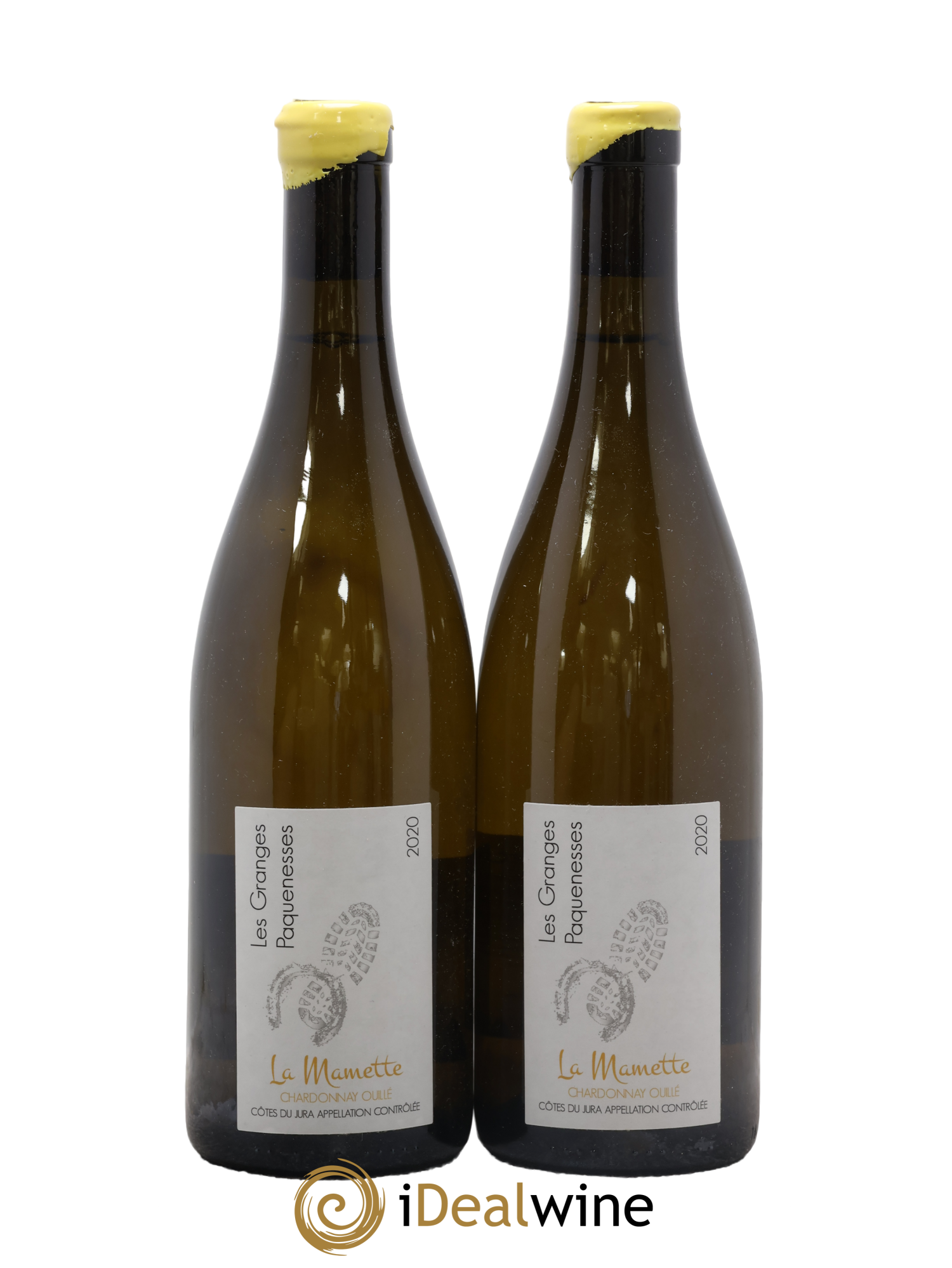 Côtes du Jura Chardonnay La Mamette Les Granges Paquenesses 2020 - Posten von 2 Flaschen - 0