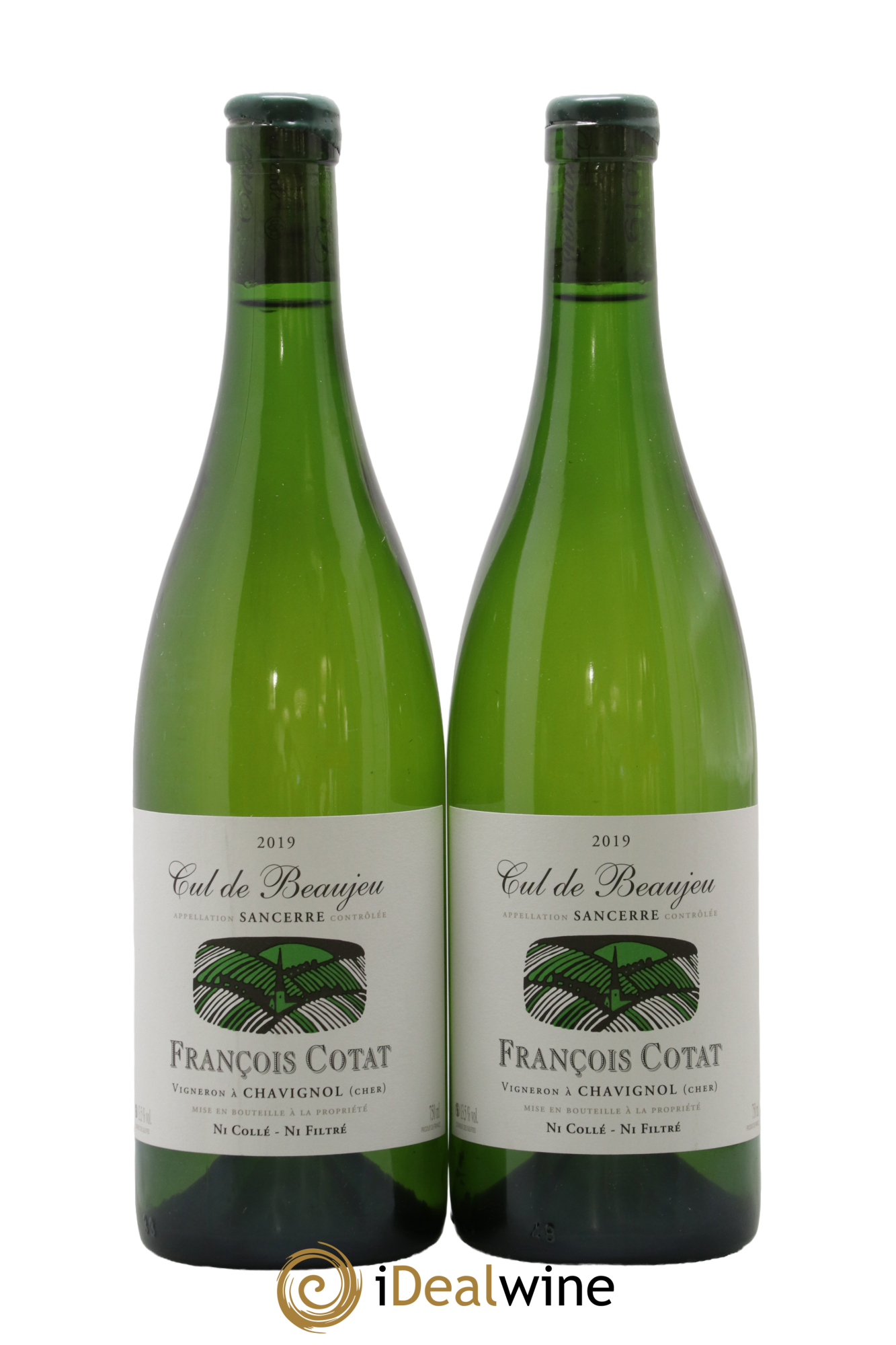 Sancerre Les Culs de Beaujeu François Cotat 2019 - Lot de 2 bouteilles - 0