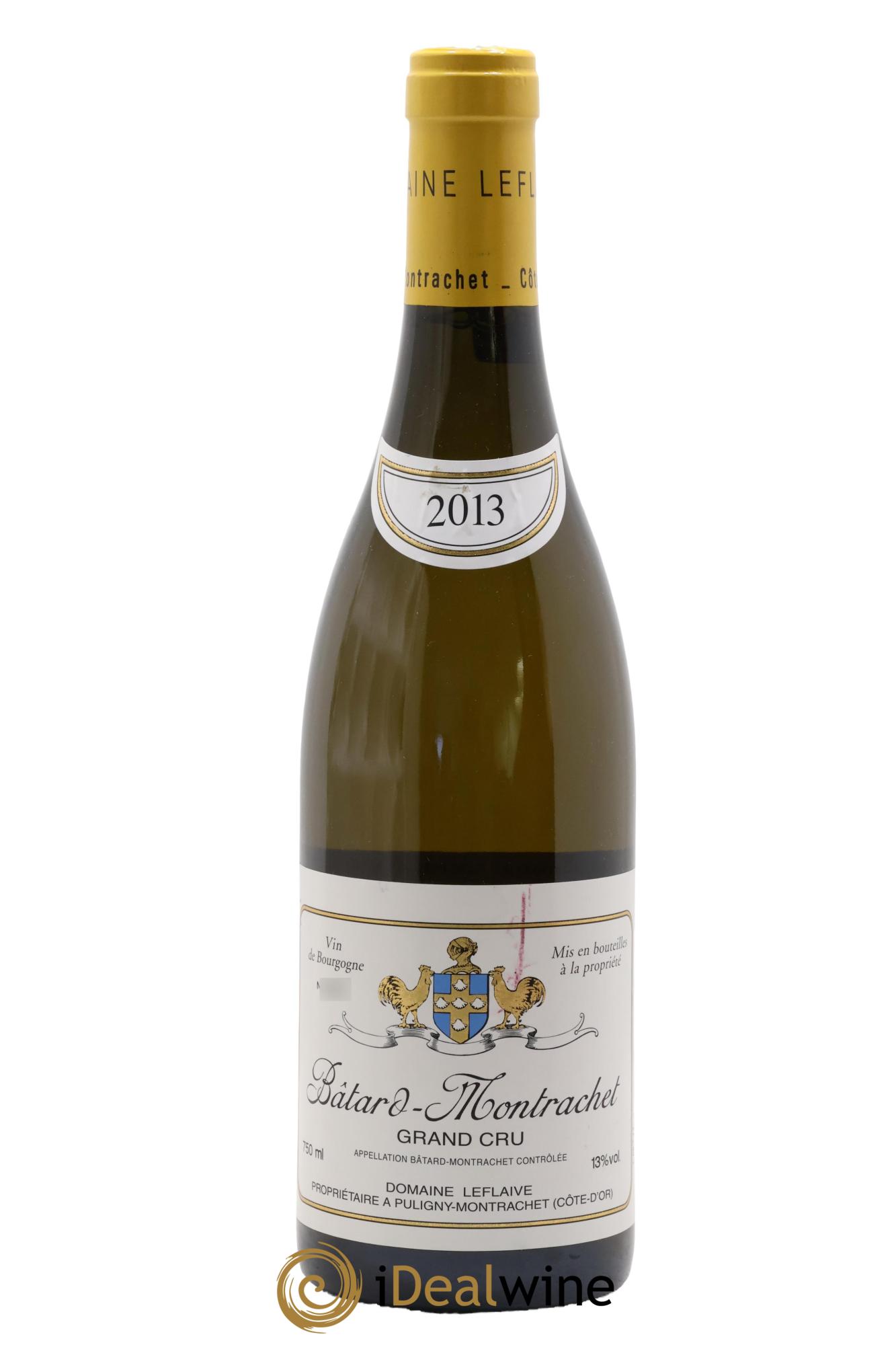 Bâtard-Montrachet Grand Cru Leflaive (Domaine) 2013 - Lot de 1 bouteille - 0