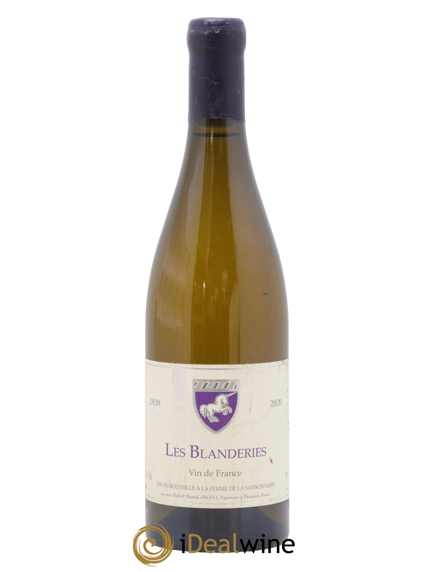 Vin de France Les Blanderies Mark Angeli (Domaine) - Ferme de la Sansonnière 2020 - Lot de 1 bouteille - 0