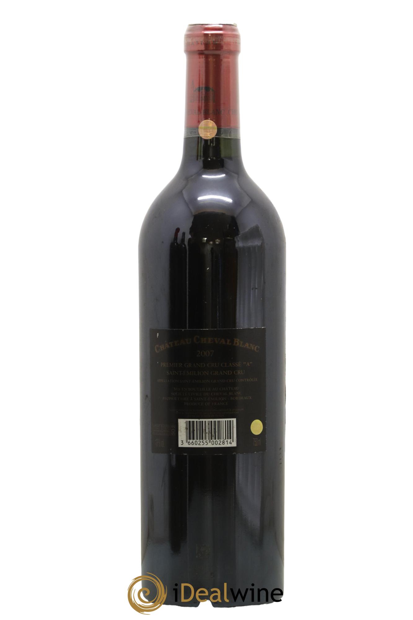 Château Cheval Blanc 1er Grand Cru Classé A 2007 - Lot of 1 bottle - 1