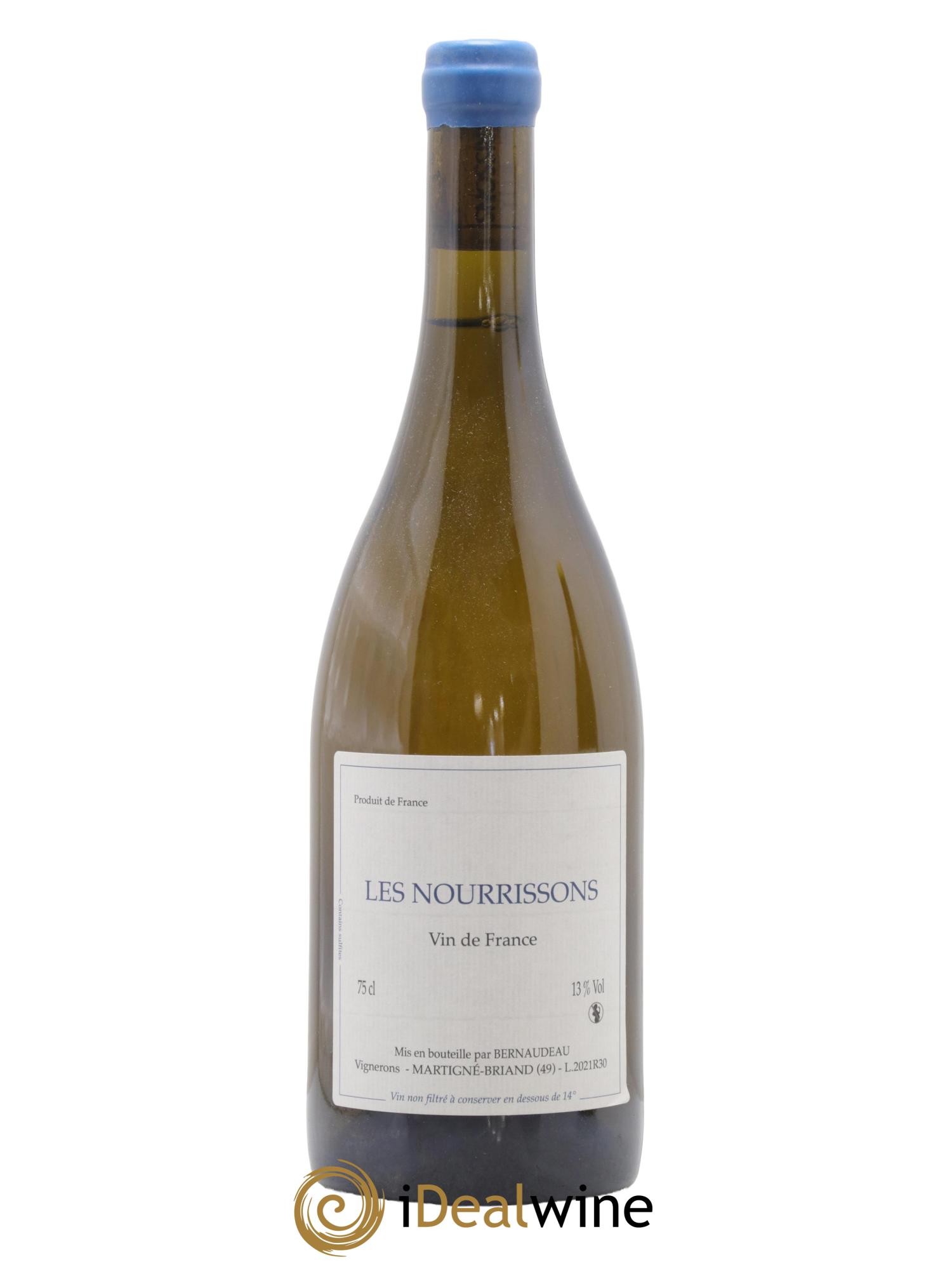 Vin de France Les Nourrissons Stéphane Bernaudeau 2021 - Lot de 1 bouteille - 0