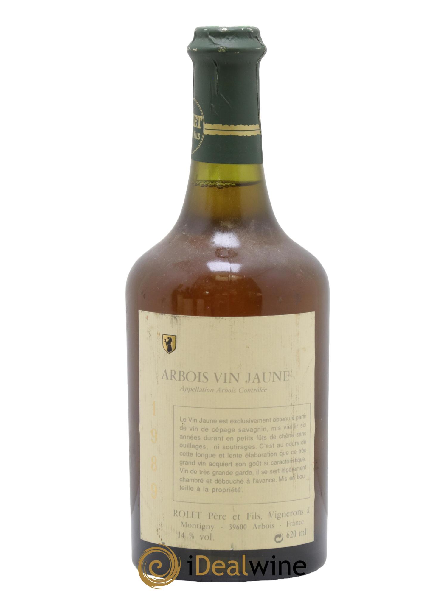 Arbois Vin Jaune Domaine Rolet 1989 - Lot de 1 clavelin - 0