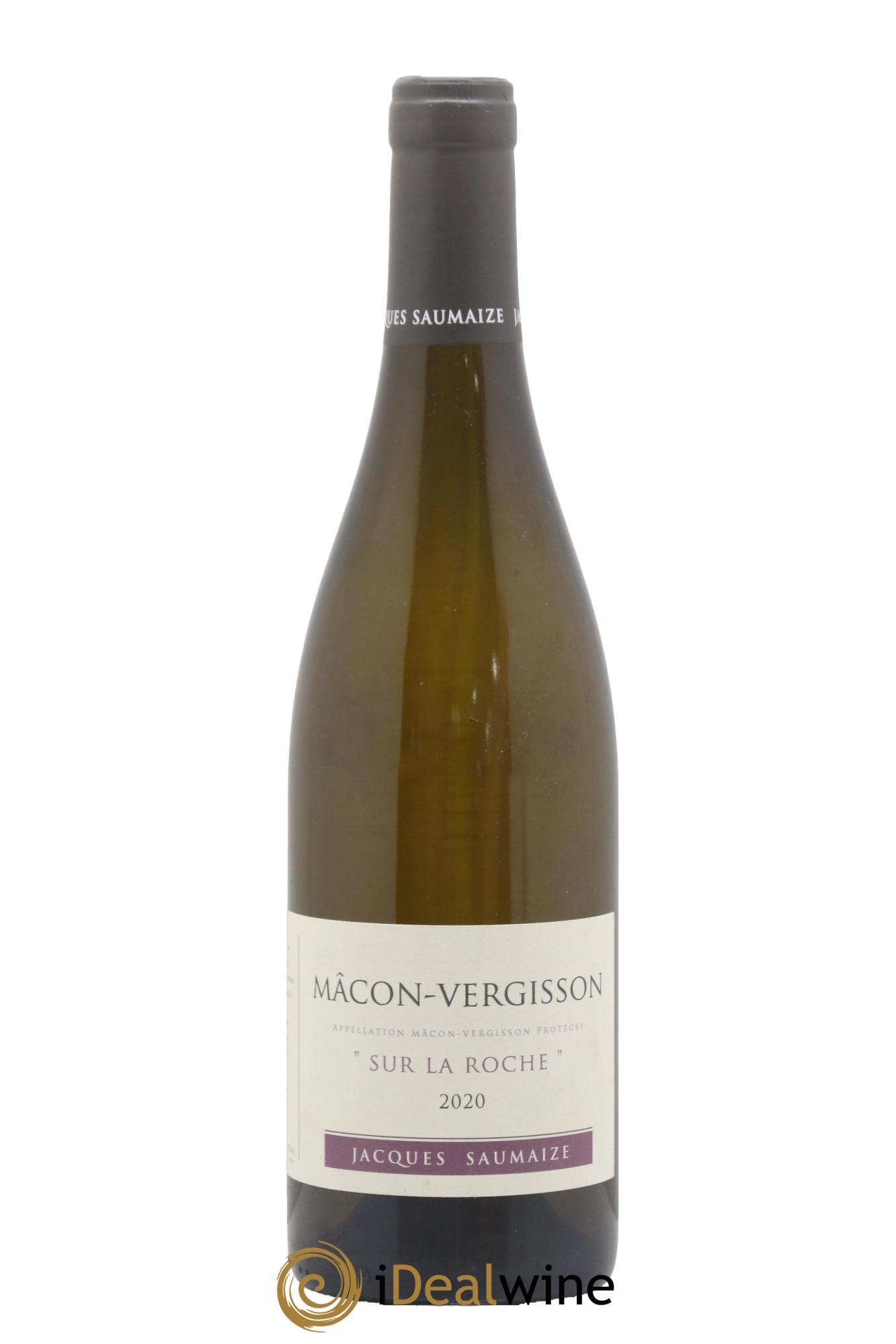 Mâcon-Vergisson Sur la Roche Jacques et Nathalie Saumaize 2020 - Lot de 1 bouteille - 0