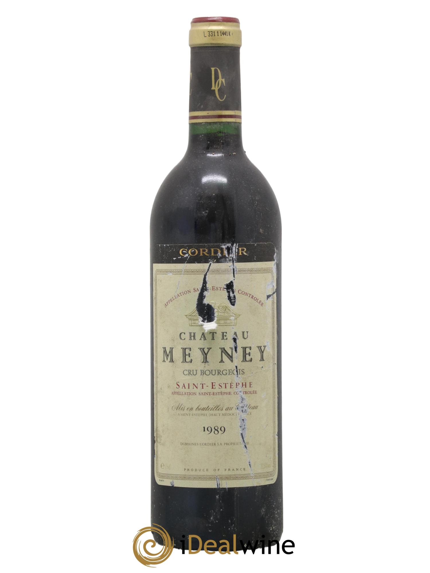 Château Meyney 1989 - Lot de 1 bouteille - 0