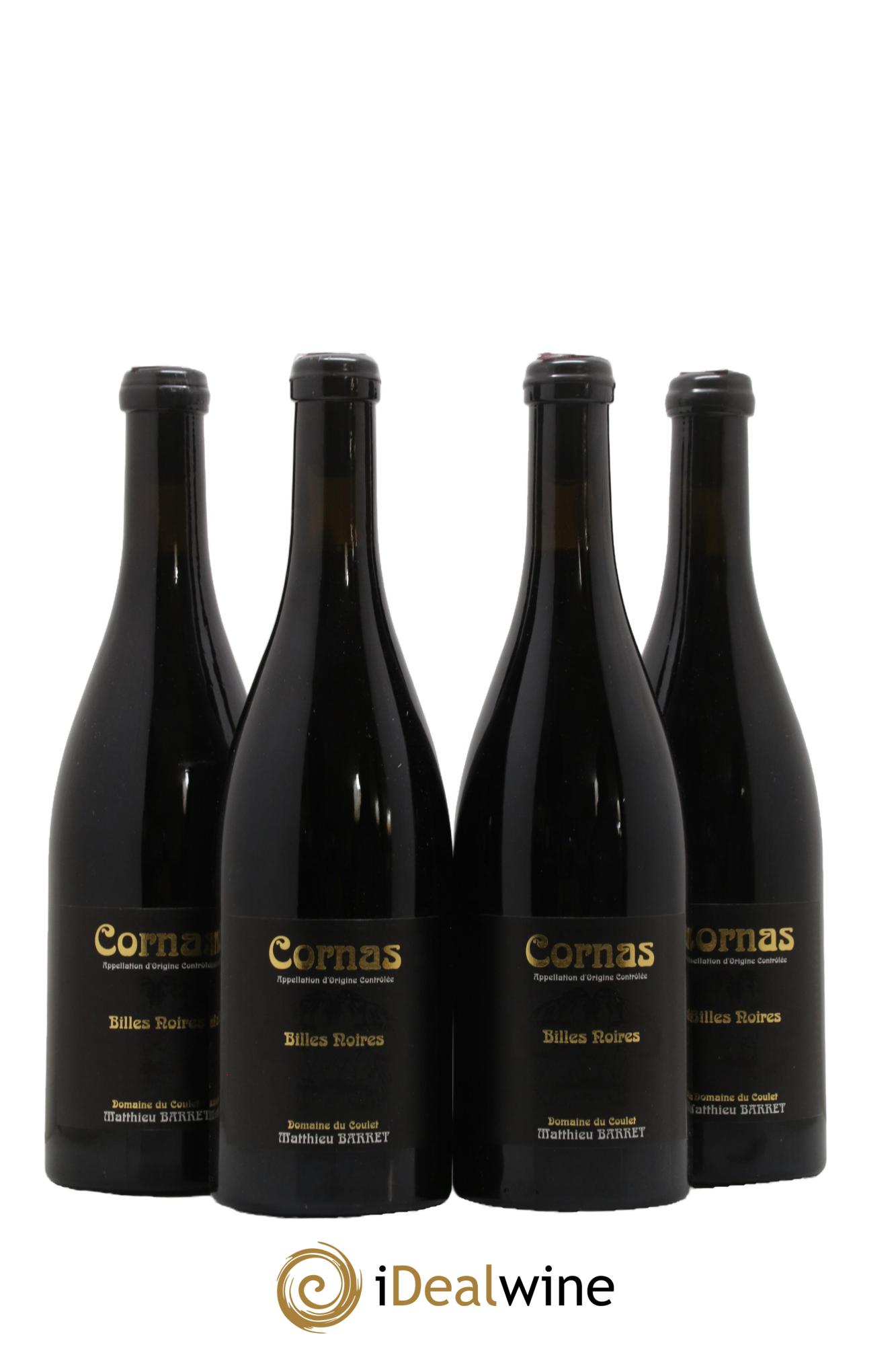 Cornas Billes Noires Coulet (Domaine du) - Matthieu Barret 2018 - Lot de 4 bouteilles - 0