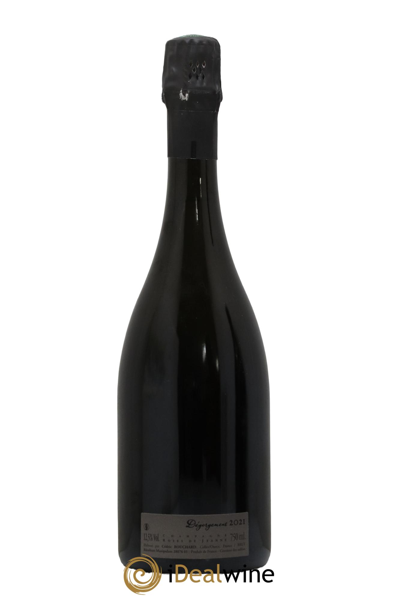 Roses de Jeanne Côte de Val Vilaine Blanc de Noirs Cédric Bouchard 2019 - Lot de 1 bouteille - 1